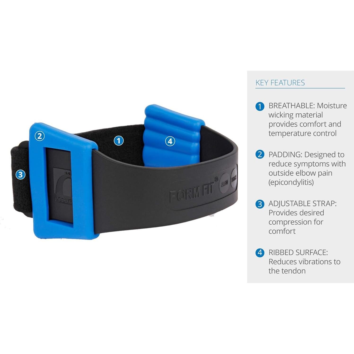 Faja para Codo de Tenis Ossur Form Fit Grande Ajustable