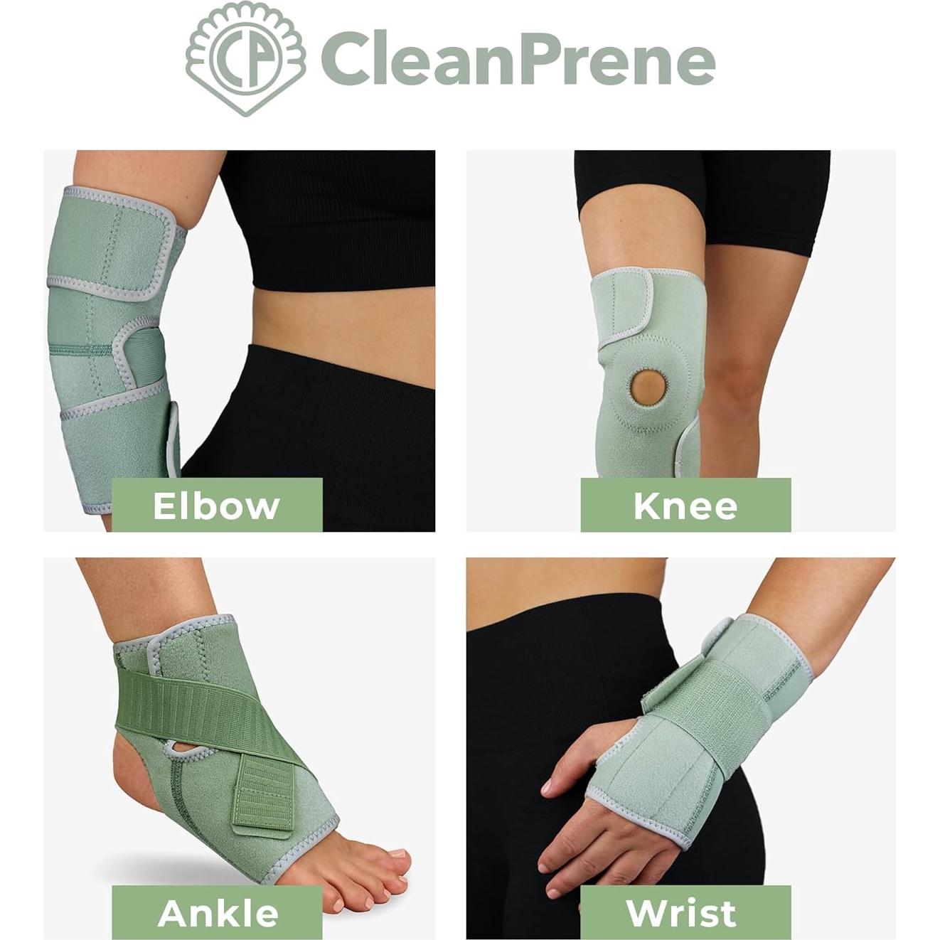 Soporte de Codo CleanPrene - Ecológico y Ajustable - Talla Única