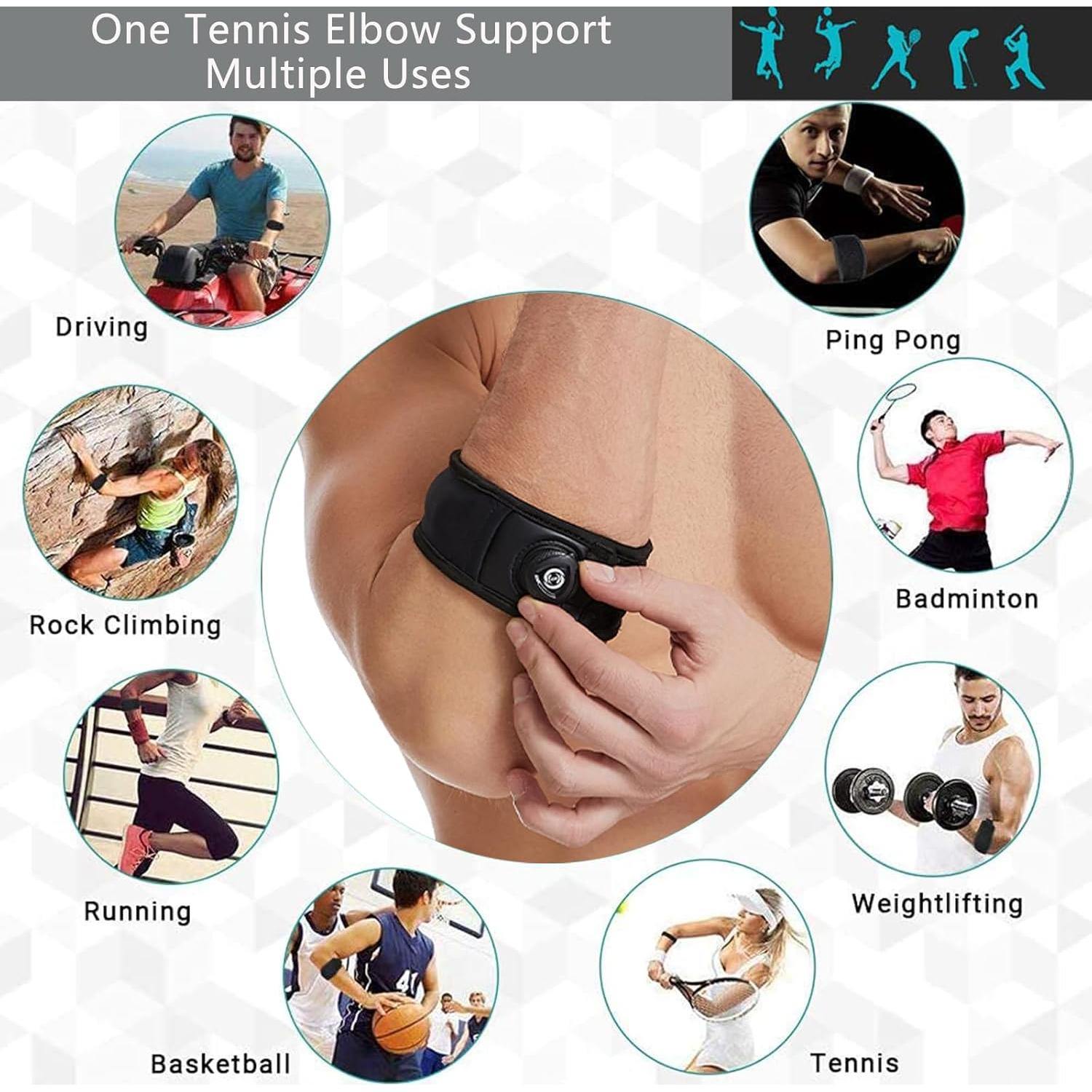 Soporte para Codo Cinlitek - Ajuste Inteligente y Gel Compresivo