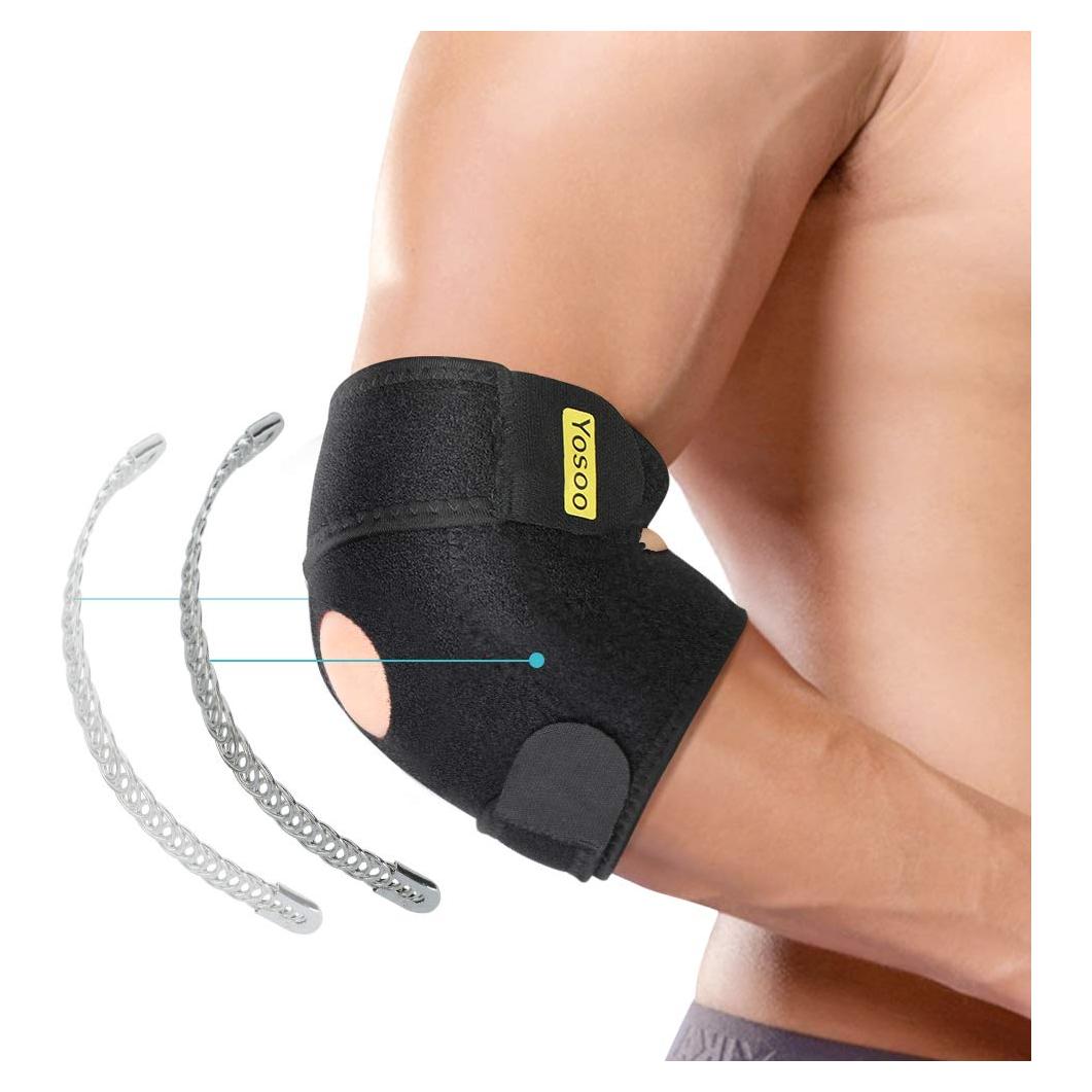 Soporte para Codo Ajustable Yosoo con Estabilizadores de Resorte
