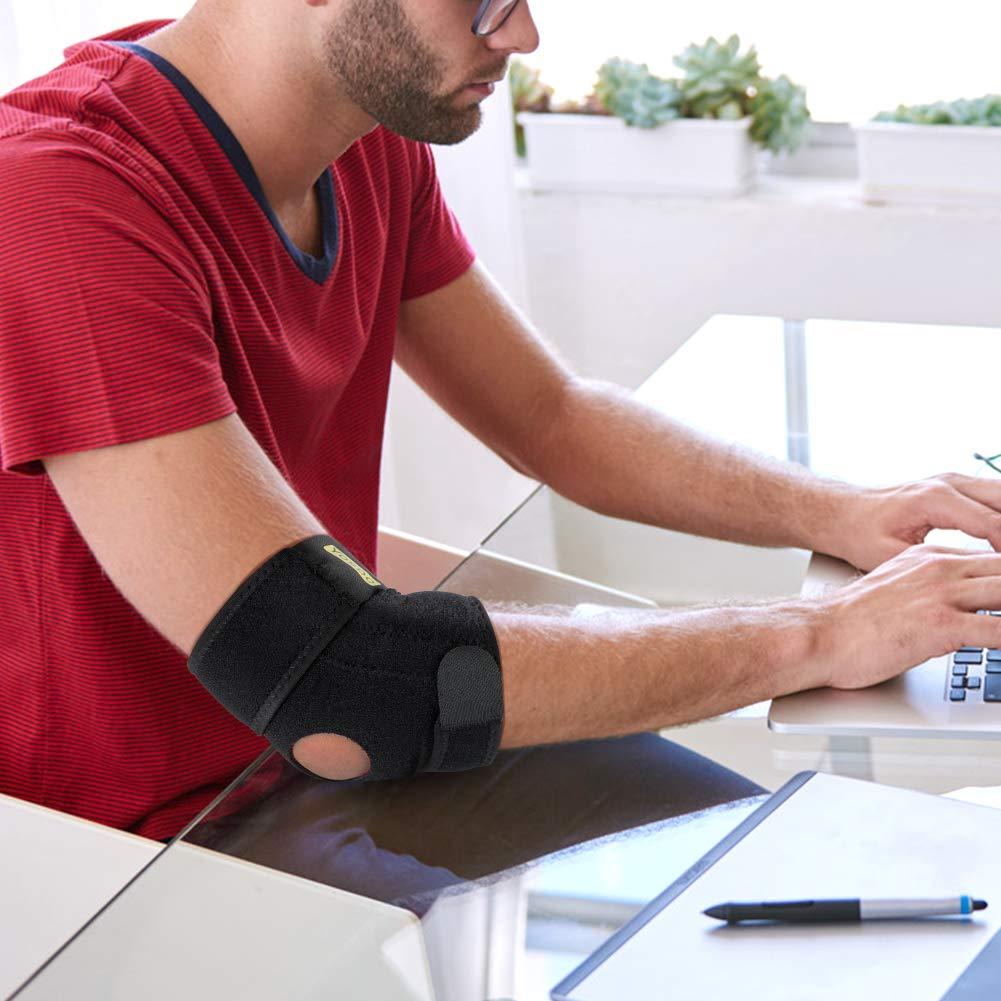 Soporte para Codo Ajustable Yosoo con Estabilizadores de Resorte