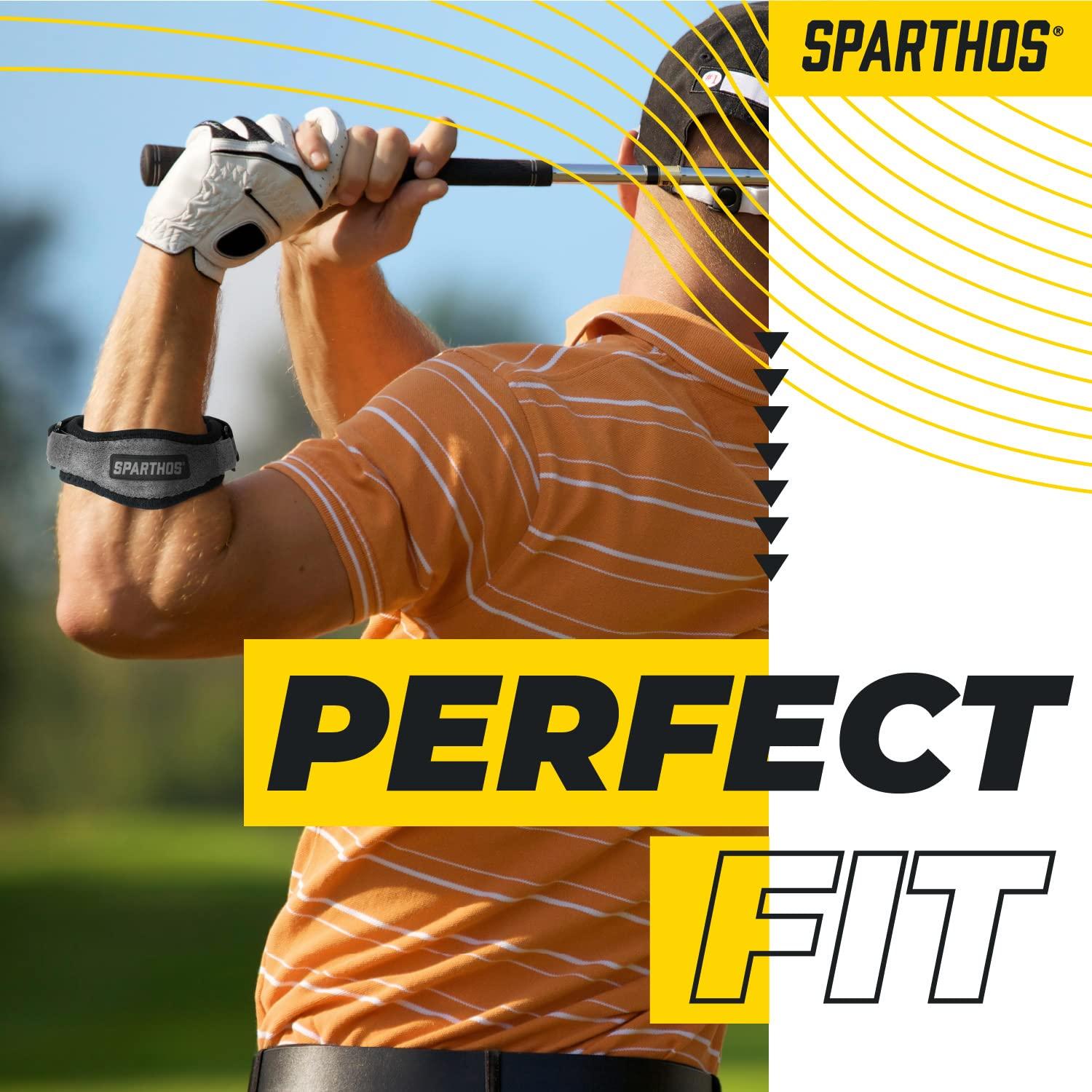 Faja para Codo Sparthos - Alivio Tendinitis y Dolor - Paquete de 2
