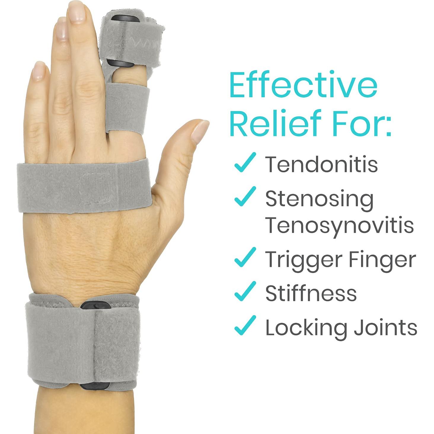 Férula para Dedo en Gatillo Vive - Soporte Ajustable y Alivio del Dolor