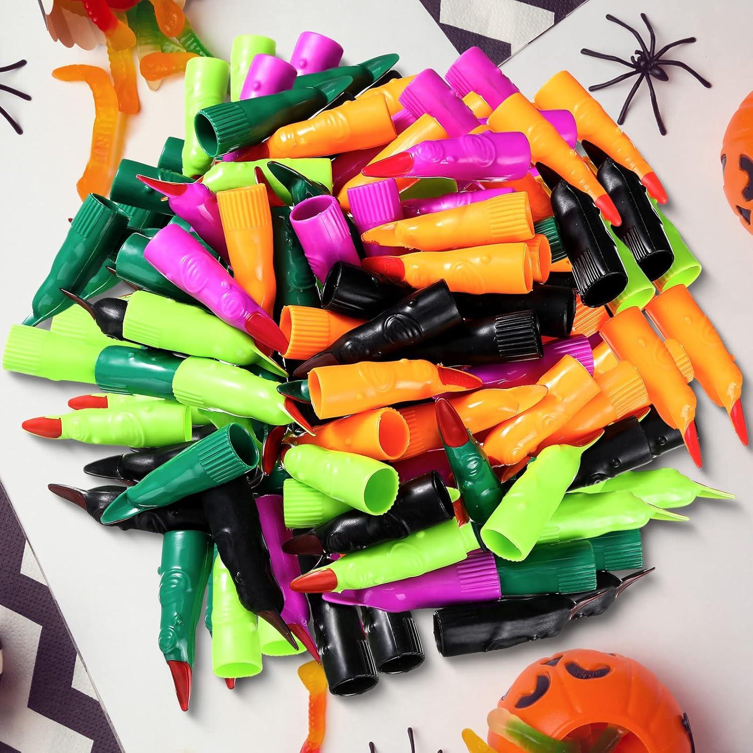 100 Dedos de Bruja Sosation para Halloween - Accesorios de Disfraz