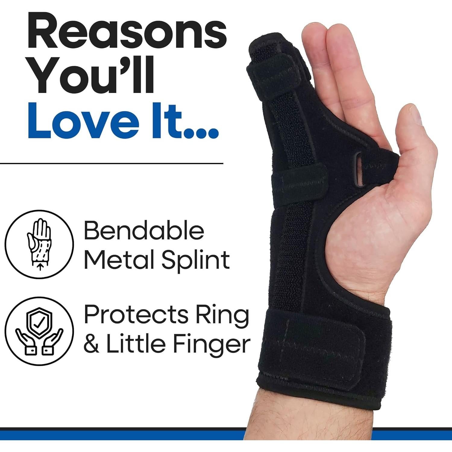 Férula Metacarpiana para Dedo Derecho Armstrong L/XL