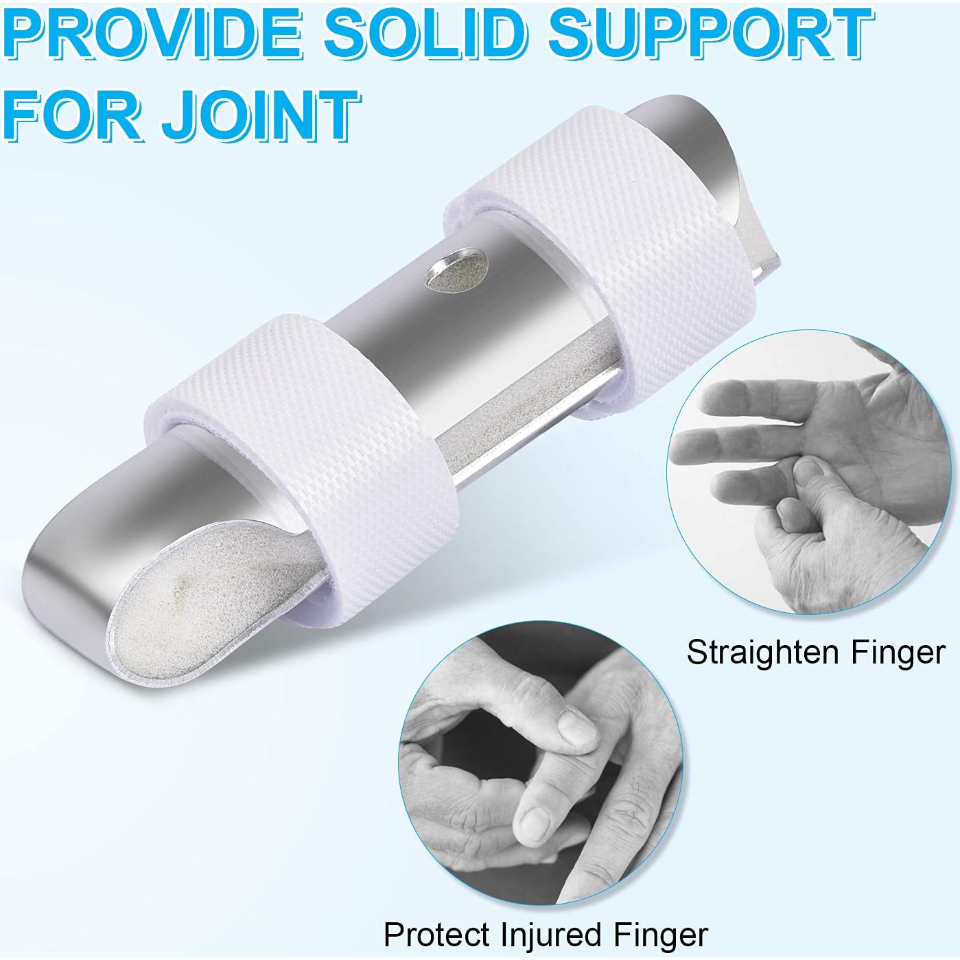 Férulas para Dedos Sopito 3PCS Ajustables Alivio Artritis