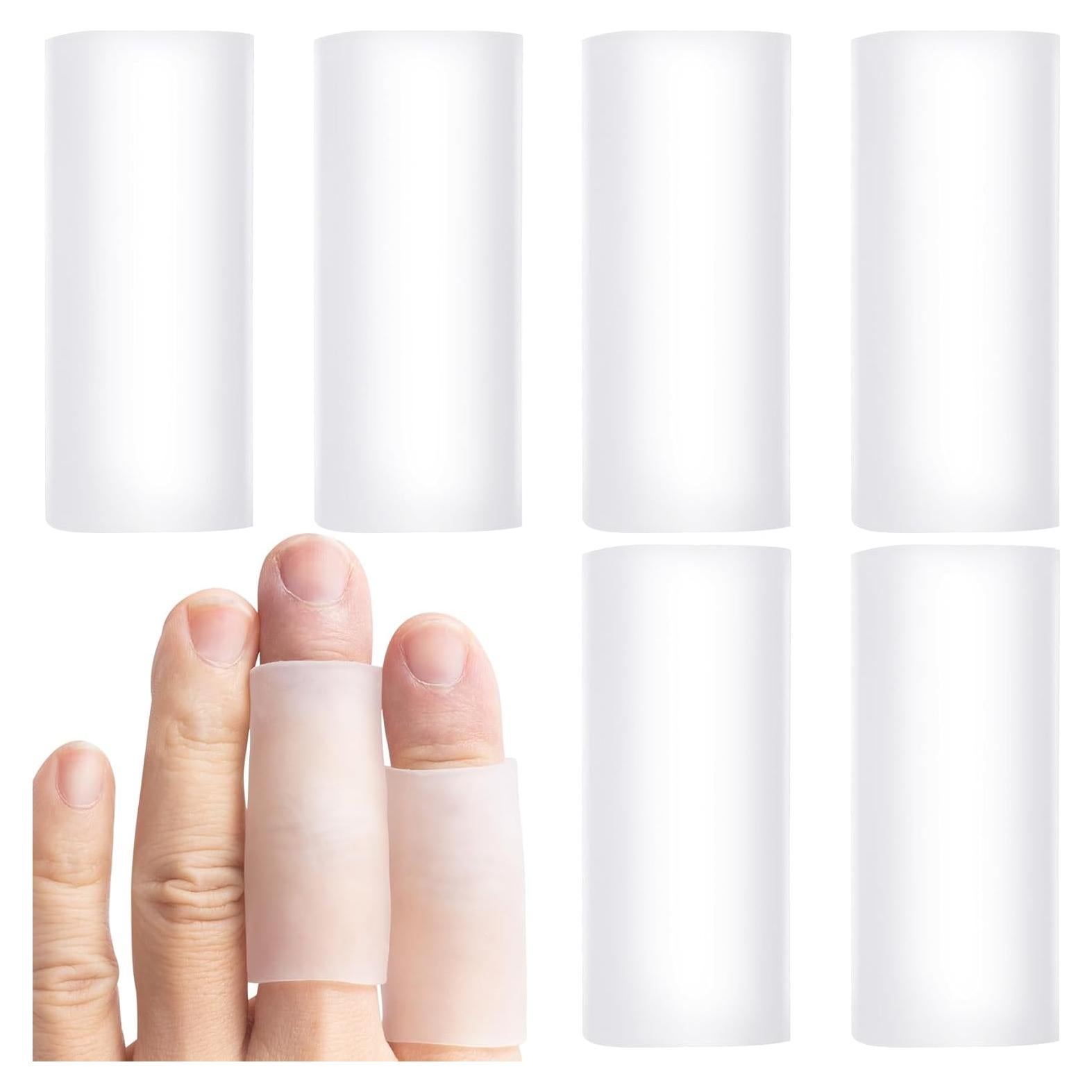 Protectores de Dedos de Gel ANCIRS - 6 Pcs, Alivio Artritis