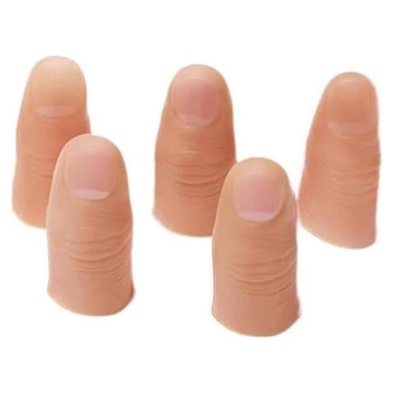 Kit 5 Piezas Dedos de Truco Mágico Galepromot - Puntas Falsas