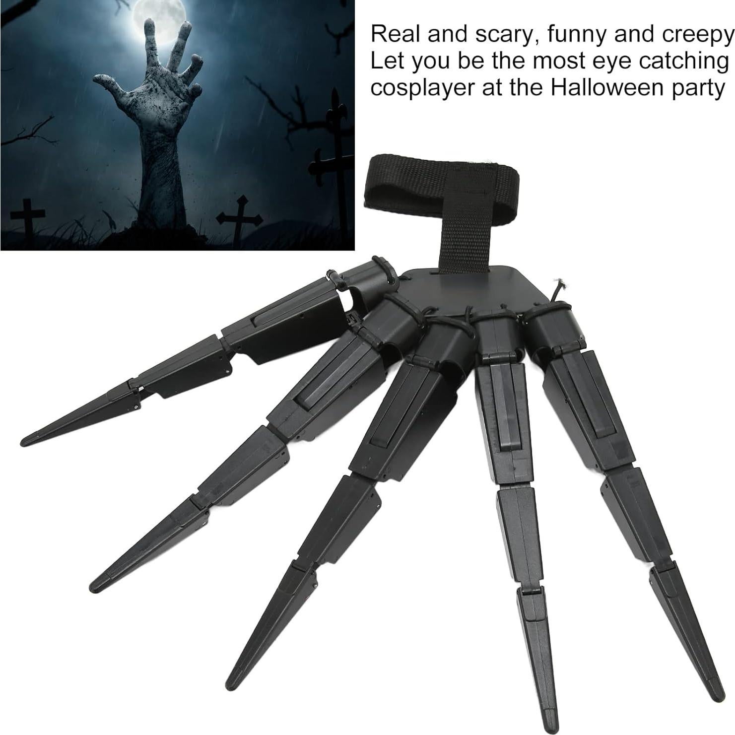 Extensiones de Dedos Articulados Dioche Halloween - Usables, 23.5x14.5cm