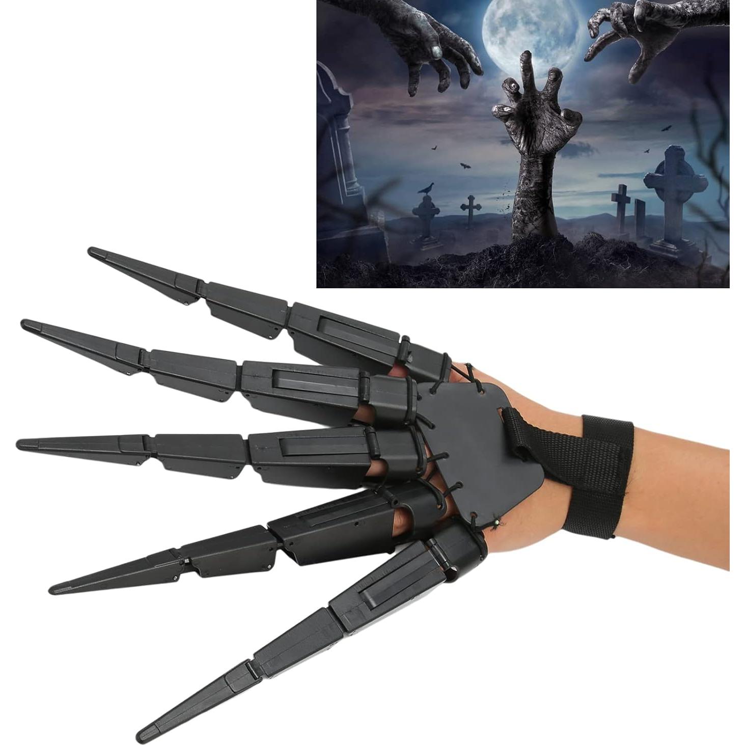 Extensiones de Dedos Articulados Dioche Halloween - Usables, 23.5x14.5cm