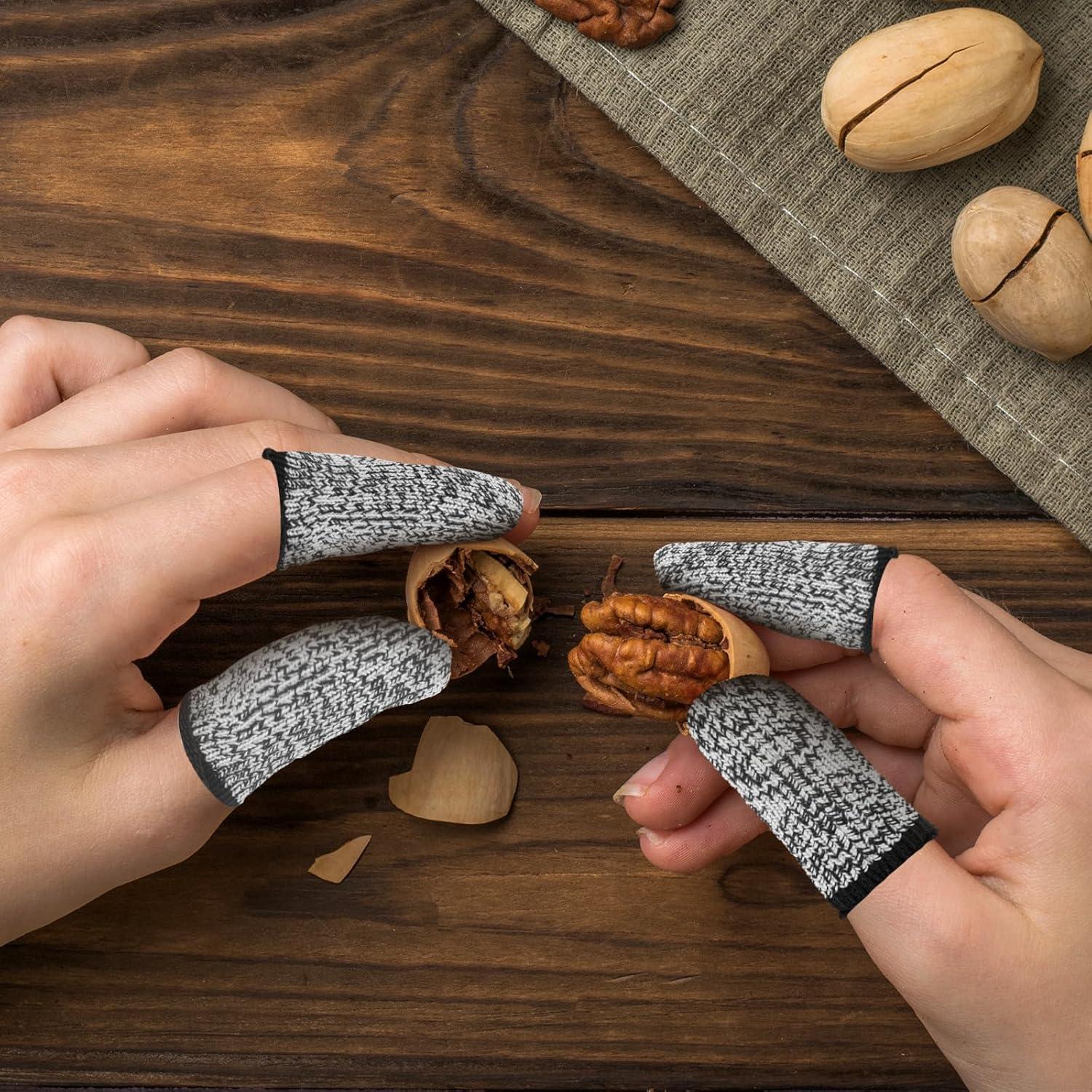 Fundas para Dedos Resistentes a Cortes Ouligay - 24 Pcs