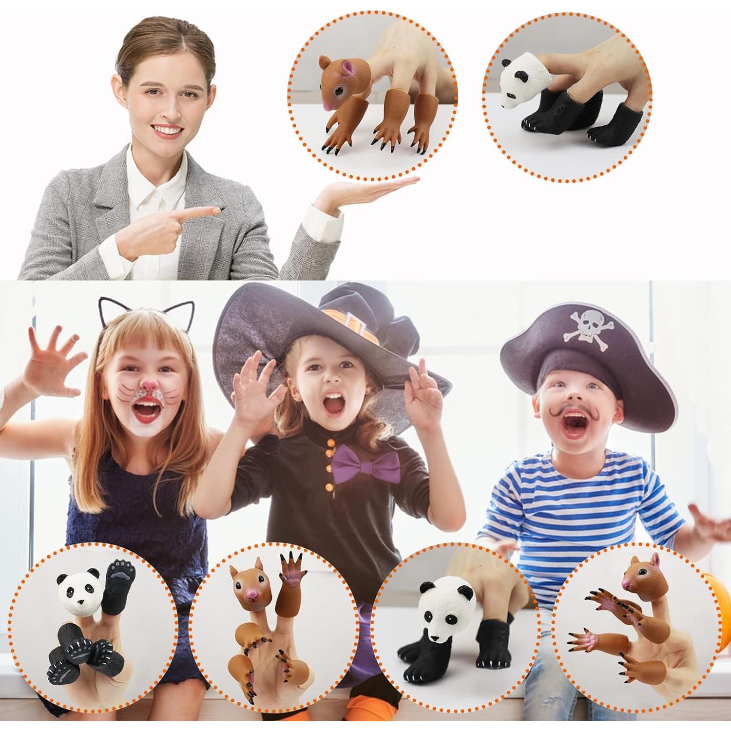 Muñecos de Dedo de Animales MIMIDOU 5 Set para Niños
