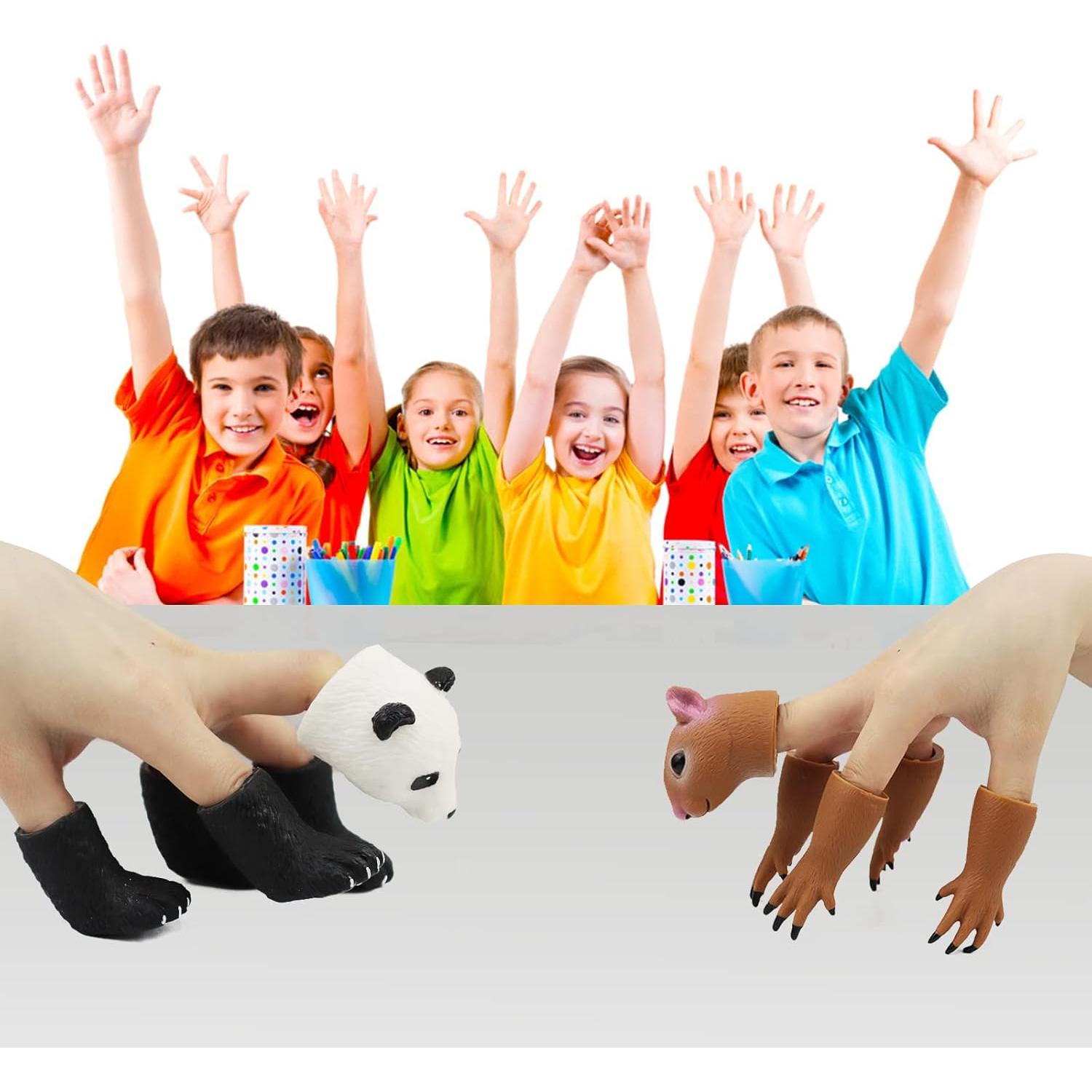 Muñecos de Dedo de Animales MIMIDOU 5 Set para Niños