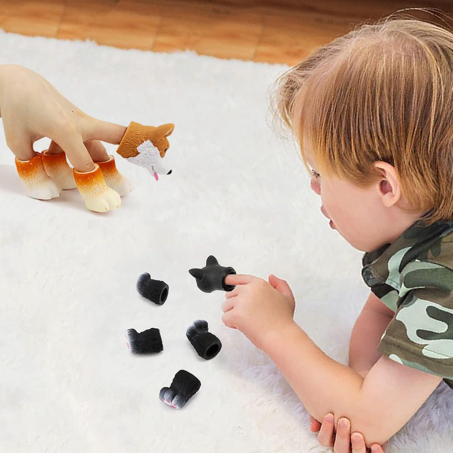 Muñecos de Dedo de Animales MIMIDOU 5 Set para Niños