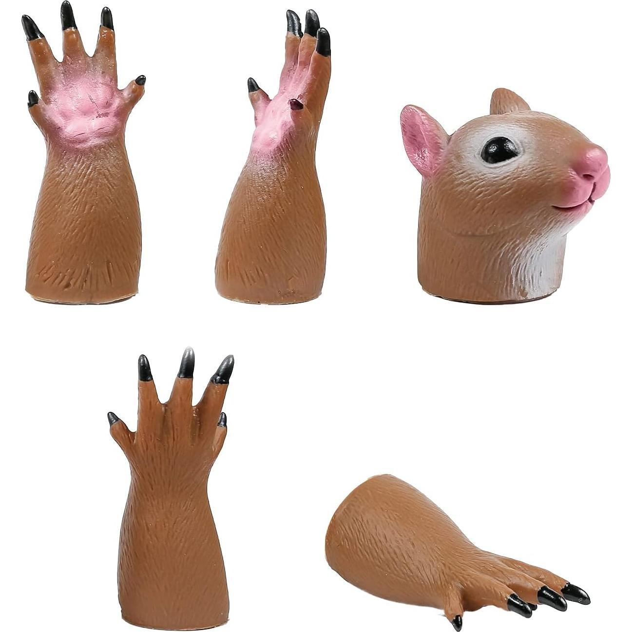 Conjunto de Marionetas de Dedos AQKILO - Juguetes Ecológicos