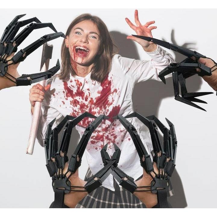 Dedos Articulados de Halloween Pongnas - Mano Izquierda Flexible