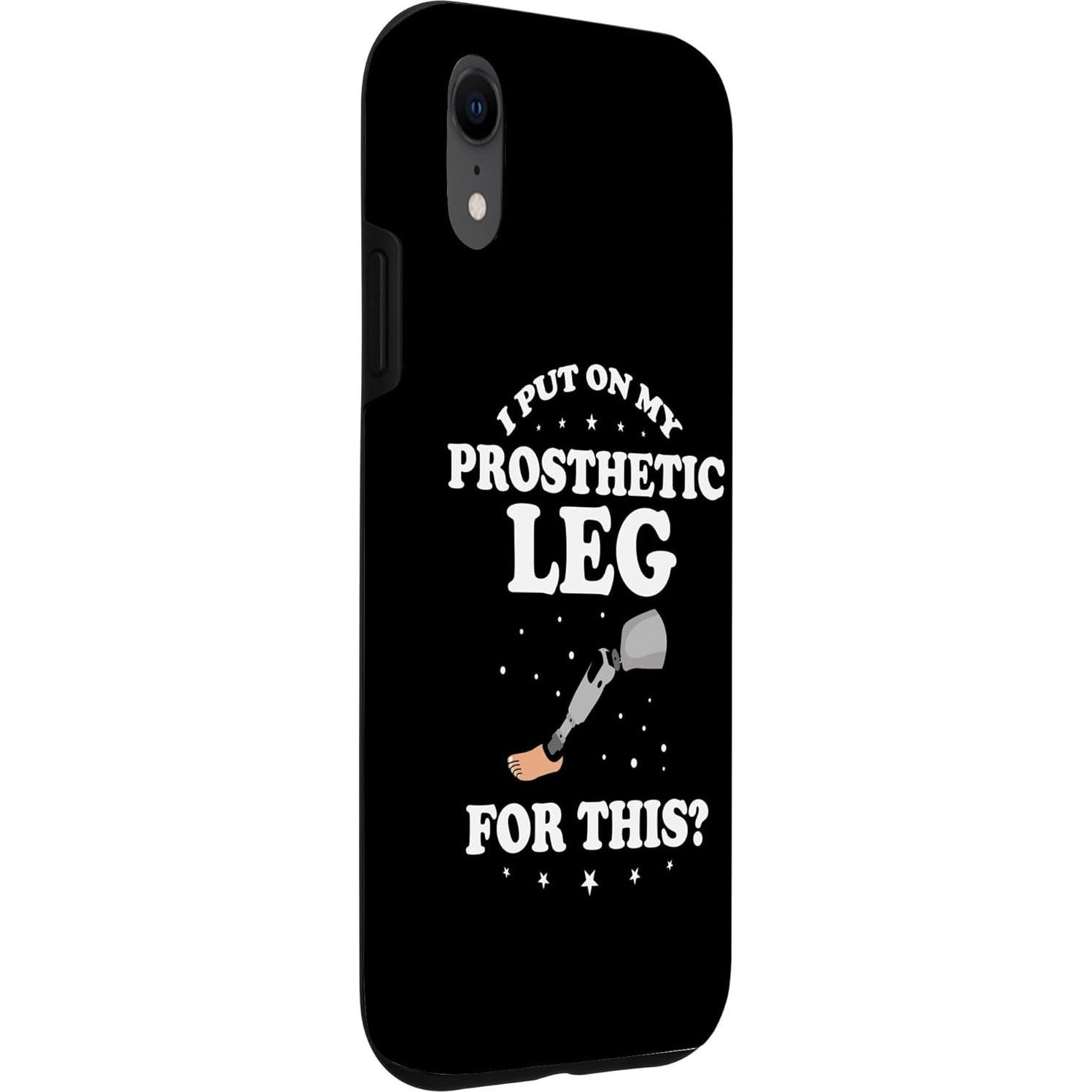 Funda protectora para iPhone XR - Diseño de extremidad falsa