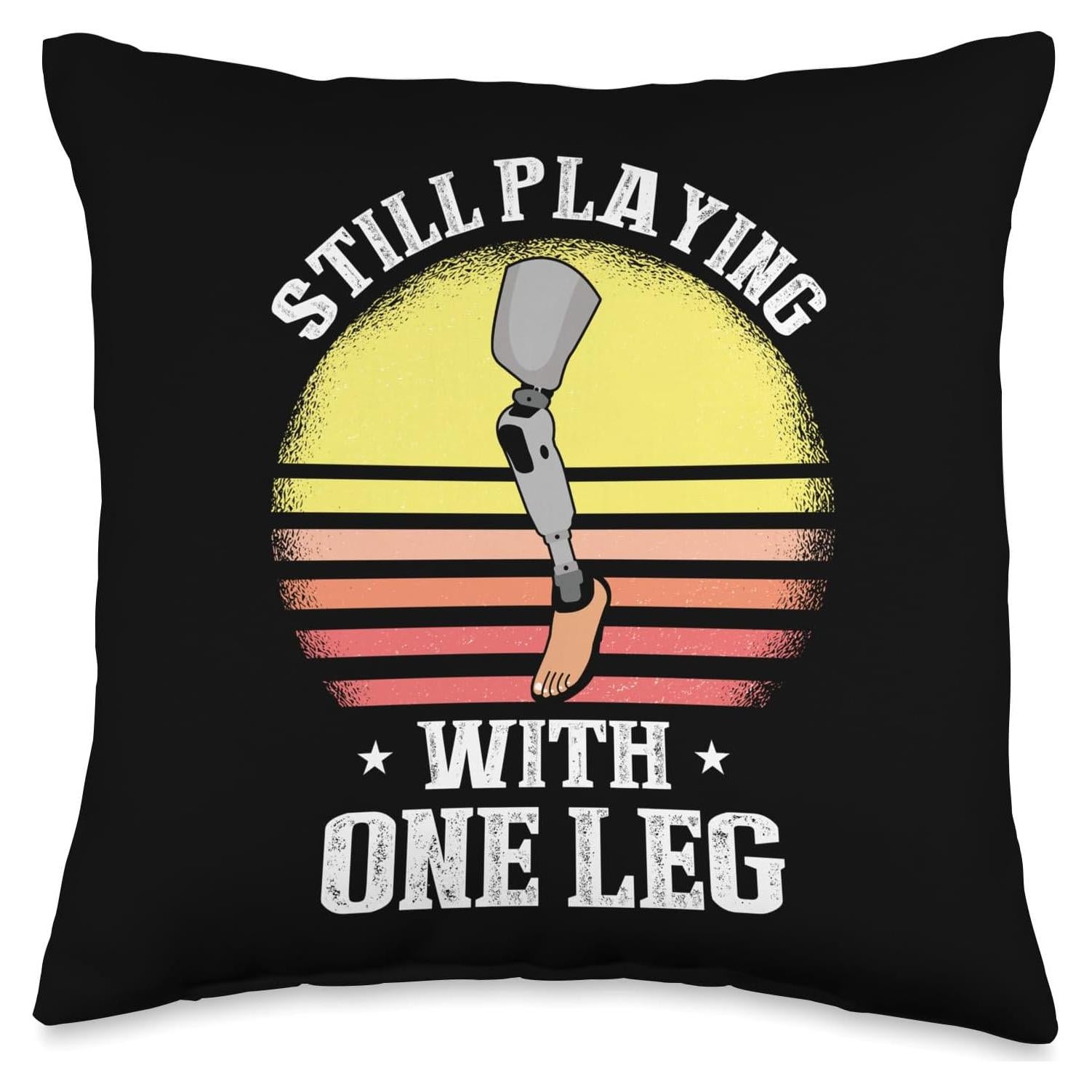 Cojín Multicolor 40x40 cm para Pierna Artificial - Diseño Protésico