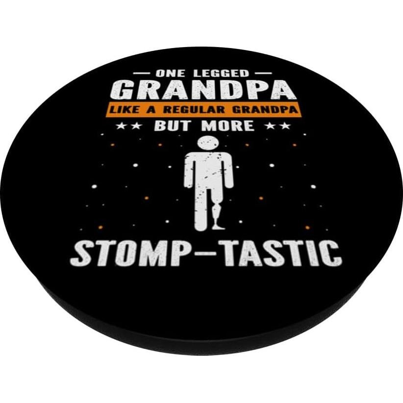 PopSocket Estándar Negro para Pierna Artificial - PopSockets