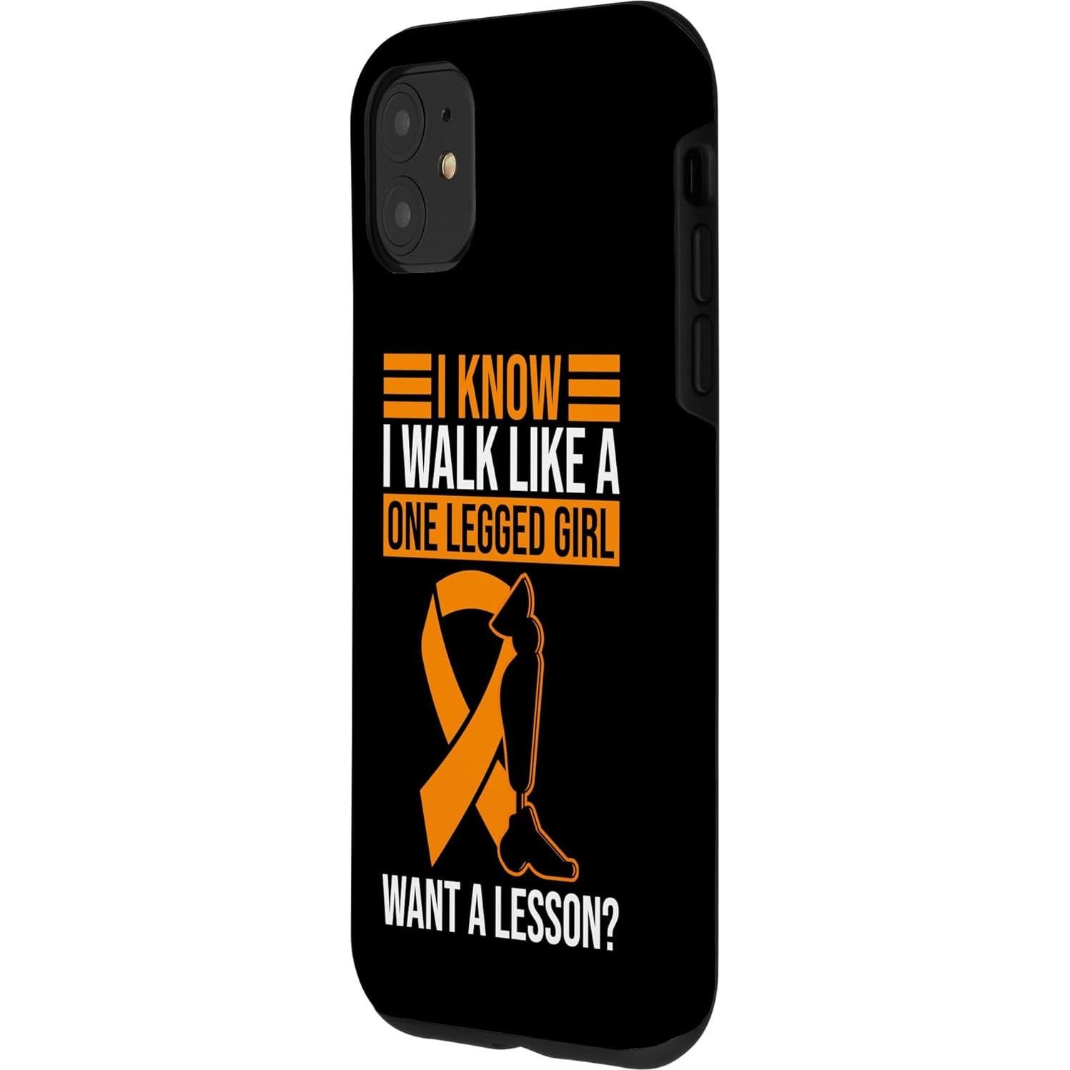 Funda Protectora para Prótese de Pierna - Diseño Conciencia