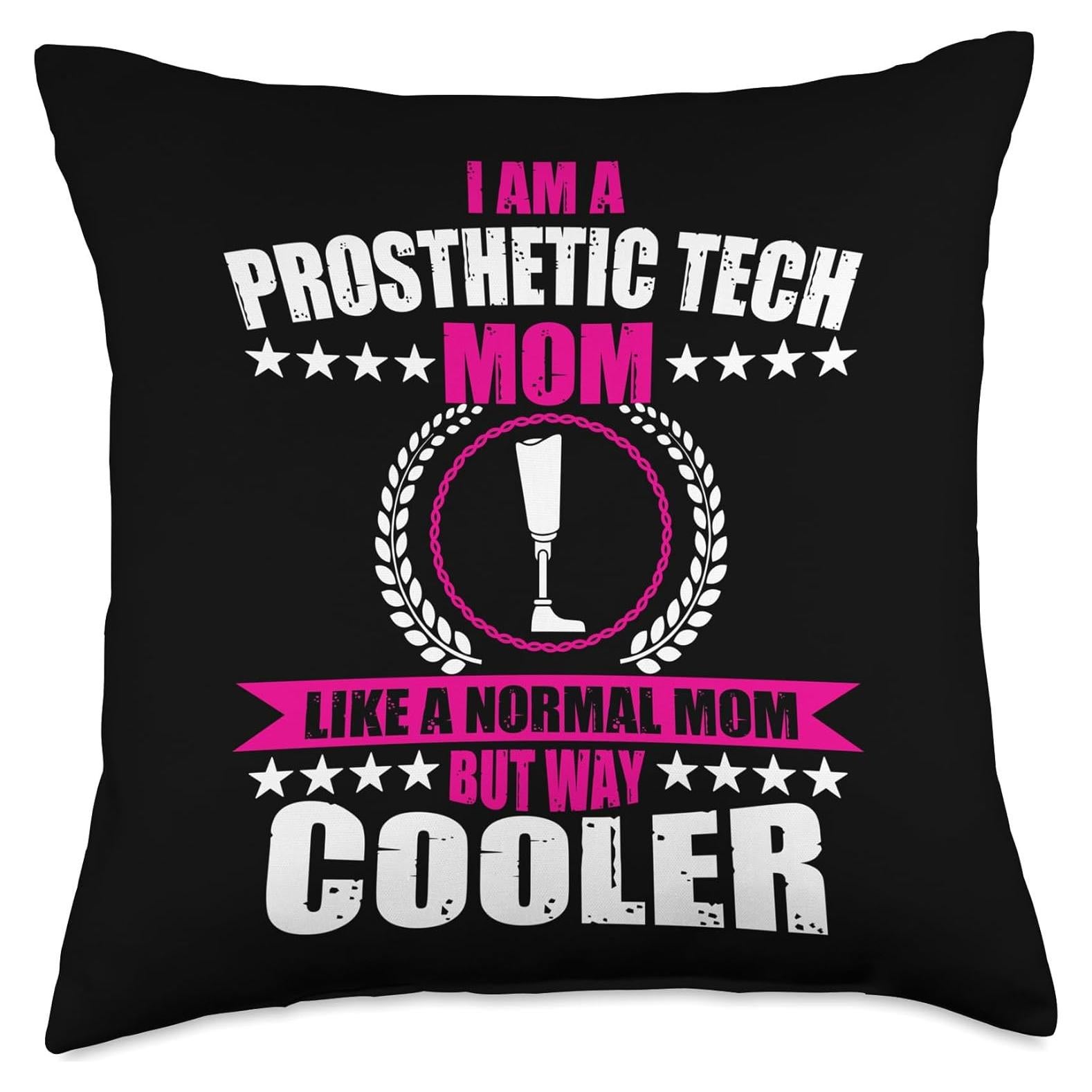 Cojín Humorístico para Técnicos en Prótesis 45x45 cm