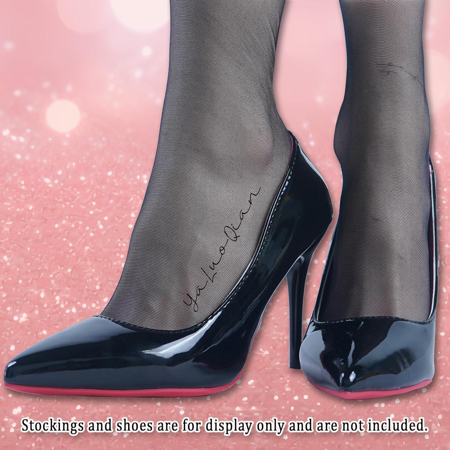 Maniquí de pies femeninos de silicona - 1 par realista color nude