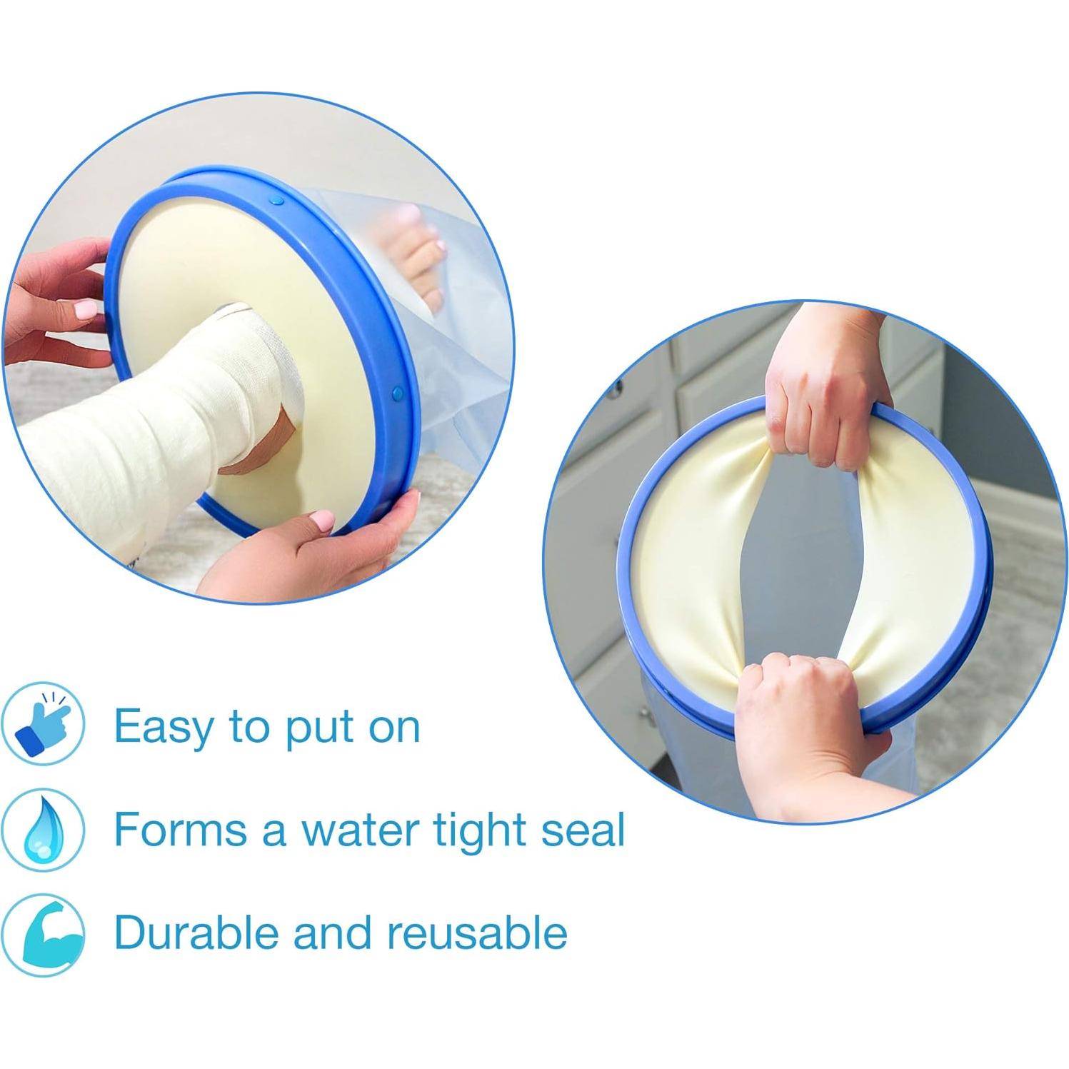 Cubierta Impermeable para Yeso DMI 107 cm, Protector de Vendajes