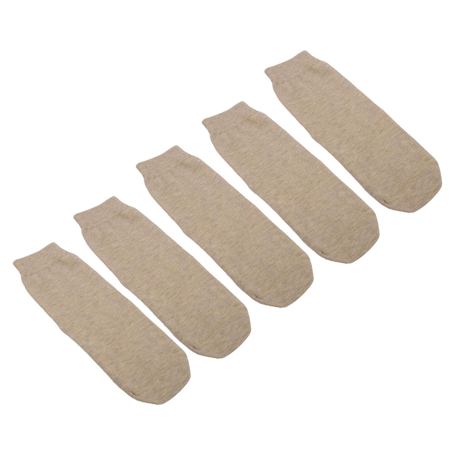 Calcetines Protésicos Algodón Transpirable para Amputados - 5 Piezas