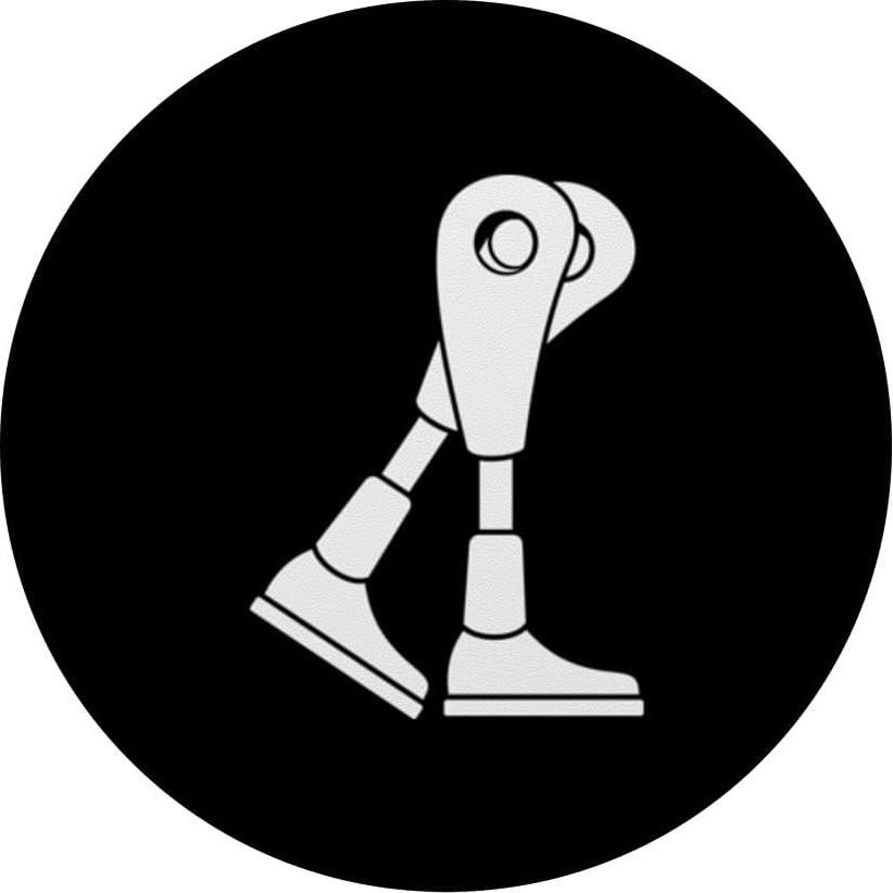 PopSocket Estándar Negro para Prótesis de Pierna - 136g