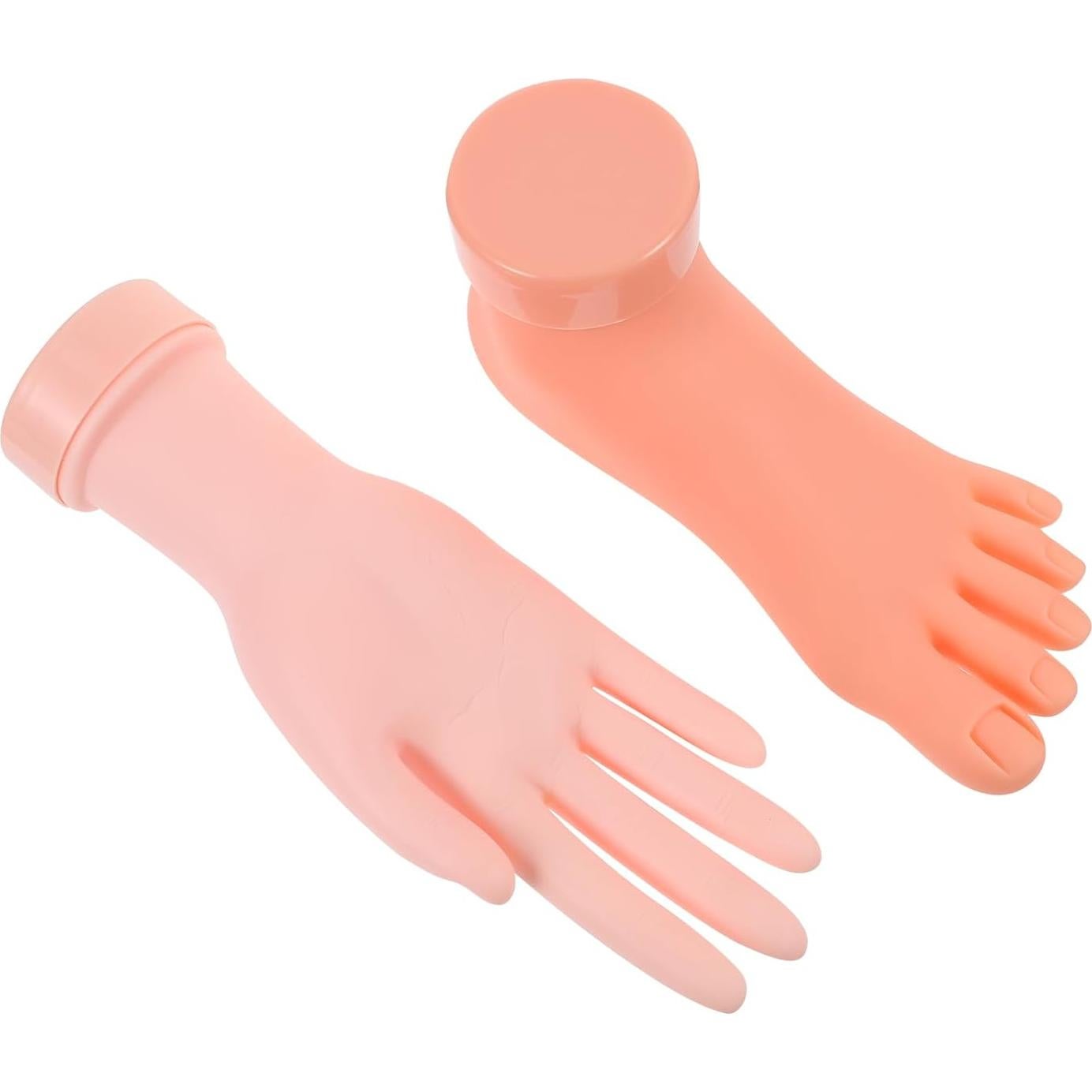 Mano de Práctica para Uñas Acrílicas Beaupretty 2 Piezas