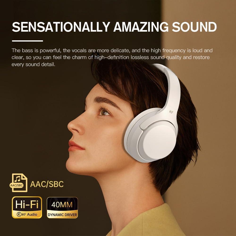 Auriculares Inalámbricos iKF T1 Pro 100H ANC Bluetooth