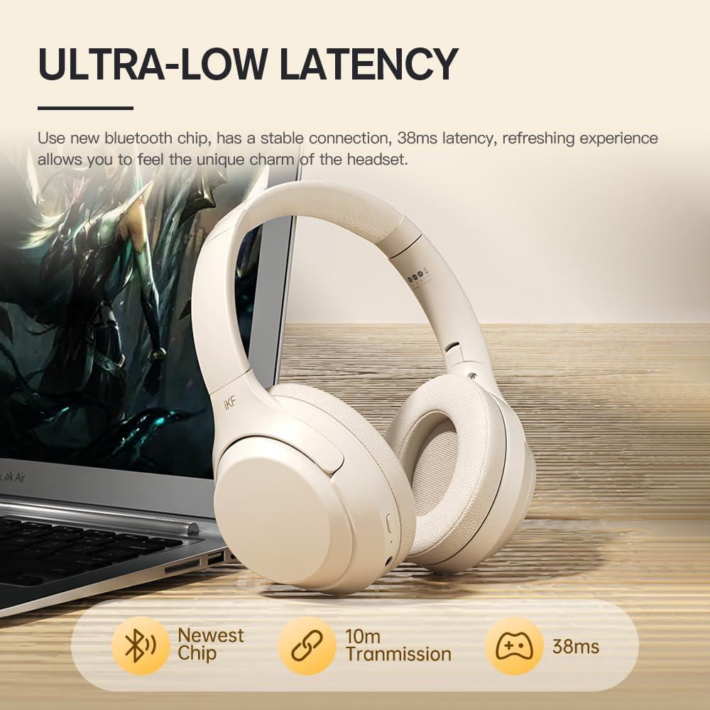 Auriculares Inalámbricos iKF T1 Pro 100H ANC Bluetooth