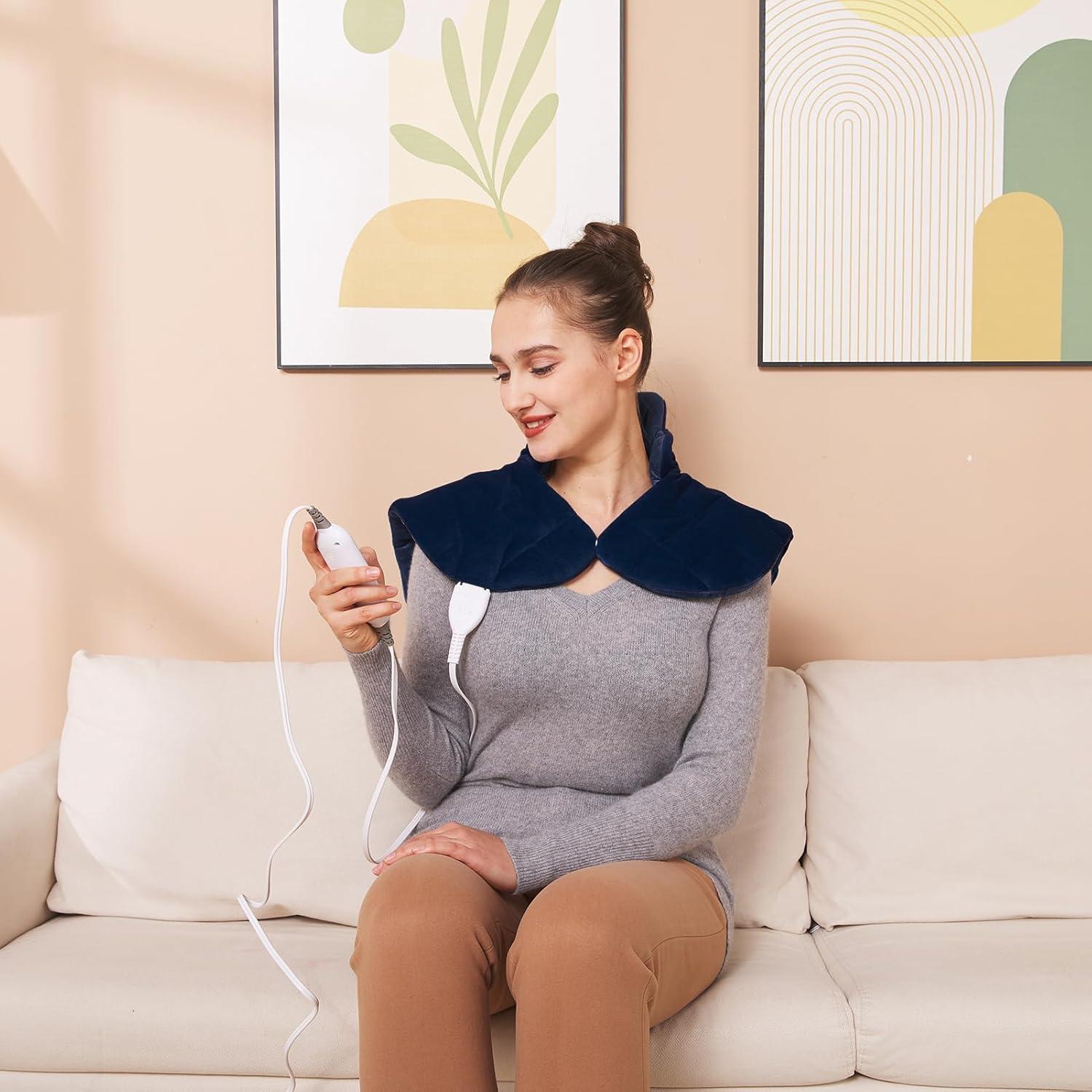 Almohadilla Térmica con Peso Ruqiji 19x24" 12 Temperaturas