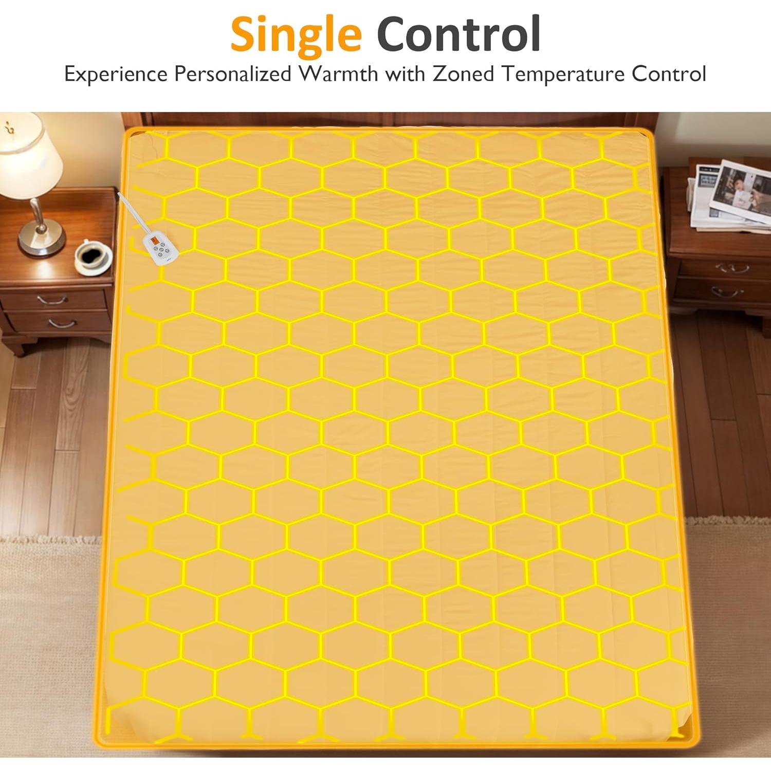 Colchón Térmico Individual SUNVIVI ZRN013WT-11-SV 10 Niveles Calor