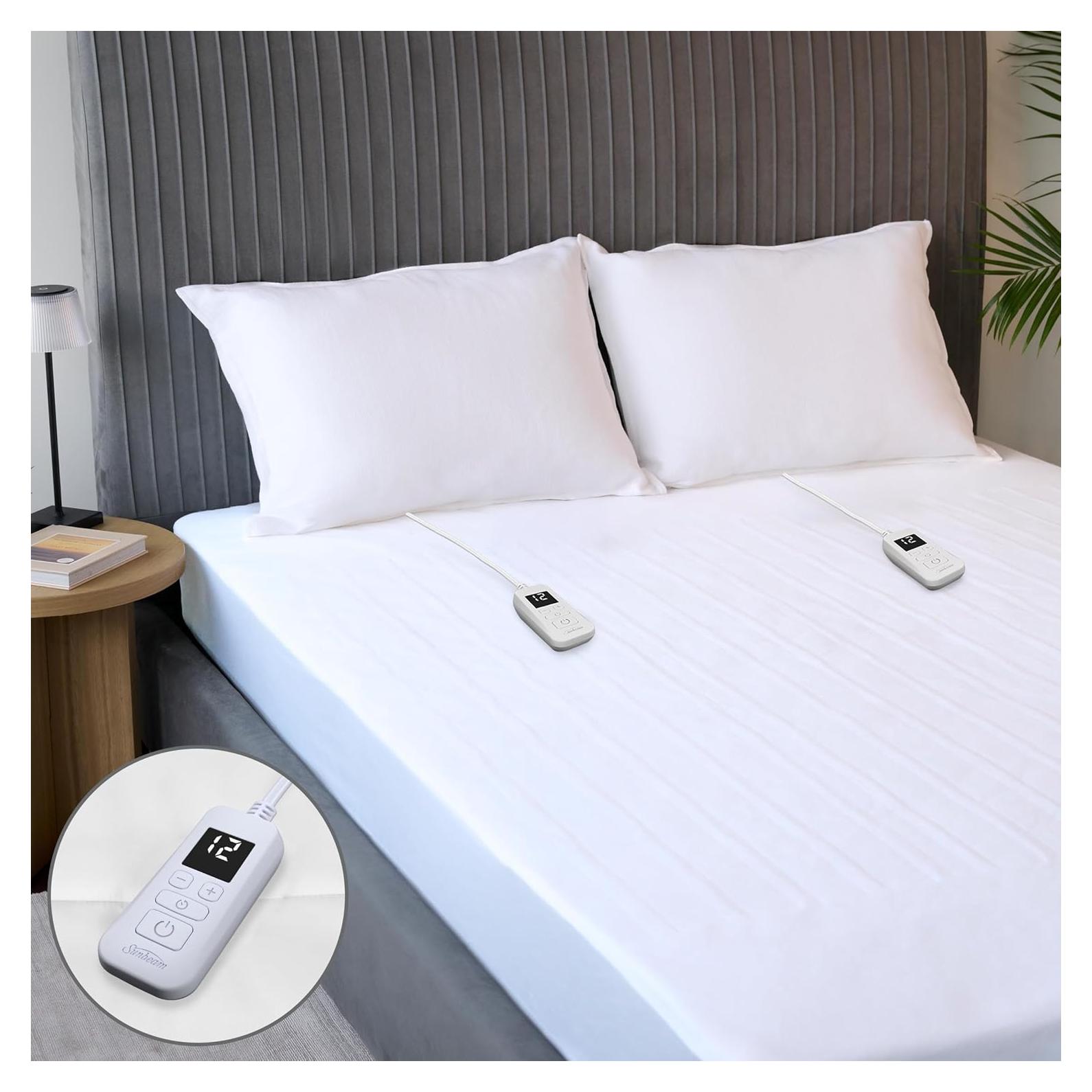 Almohadilla Térmica Eléctrica Sunbeam Reina 203x152 cm 12 Calores