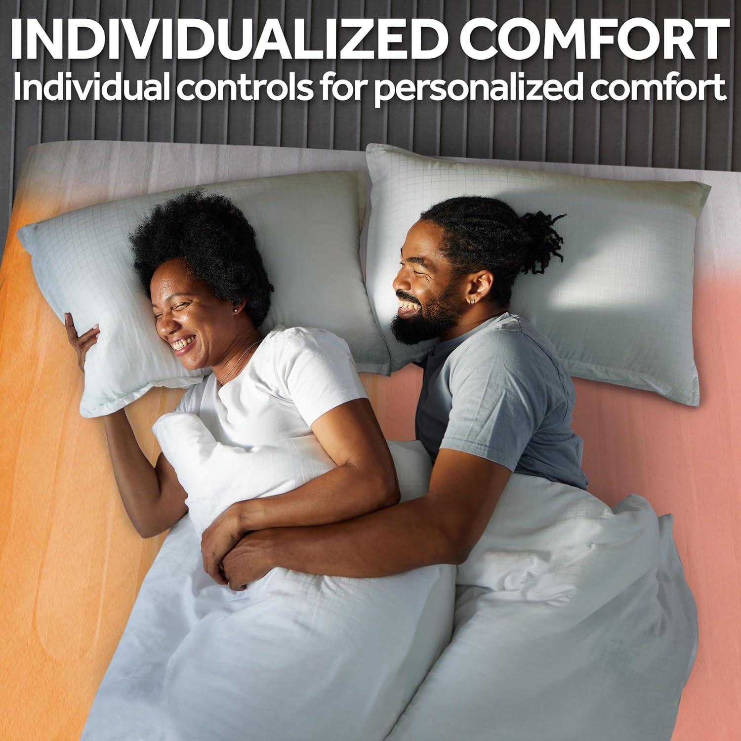 Almohadilla Térmica Eléctrica Sunbeam Reina 203x152 cm 12 Calores