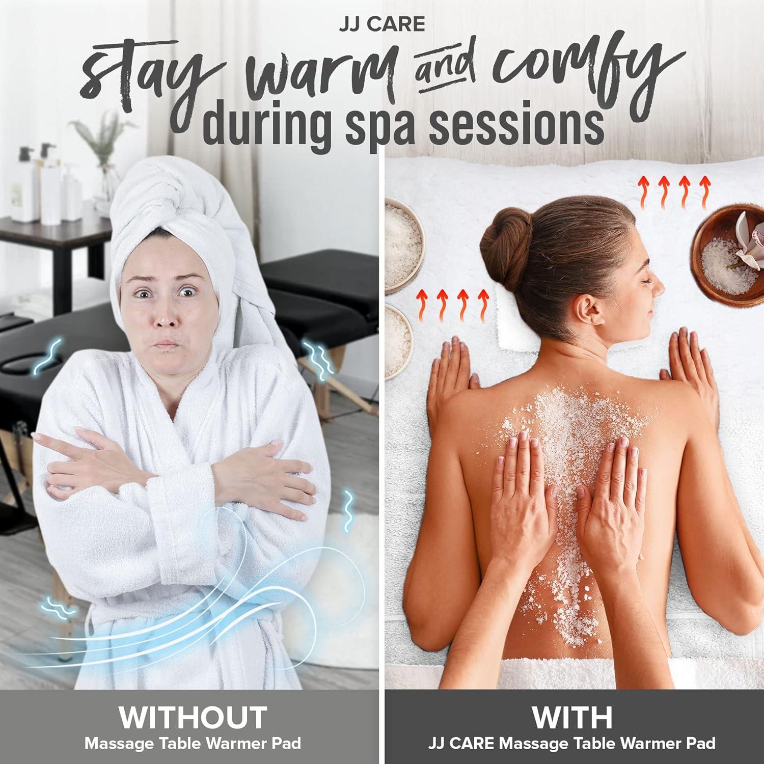 Calentador de Mesa de Masaje JJ CARE 79x180 cm Digital 5 Calor