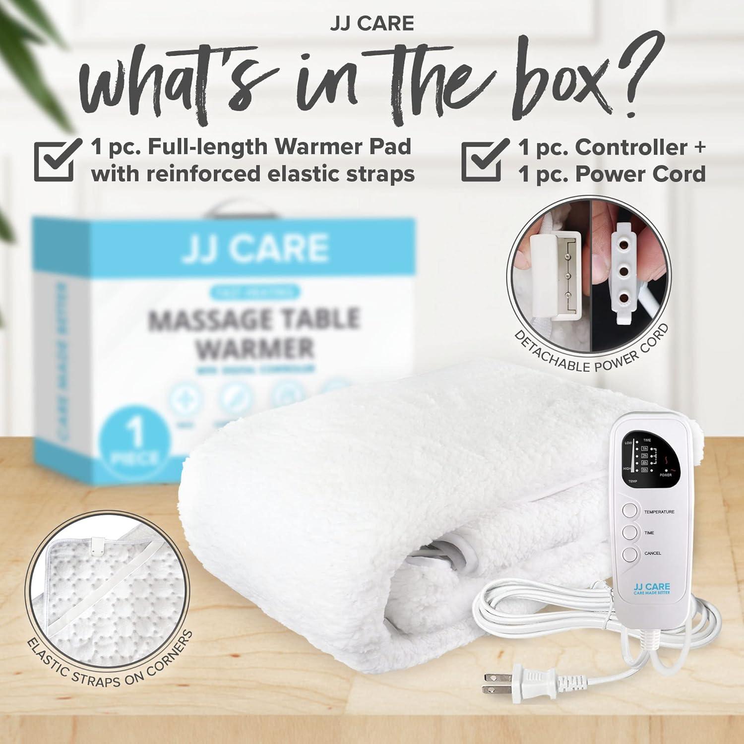 Calentador de Mesa de Masaje JJ CARE 79x180 cm Digital 5 Calor