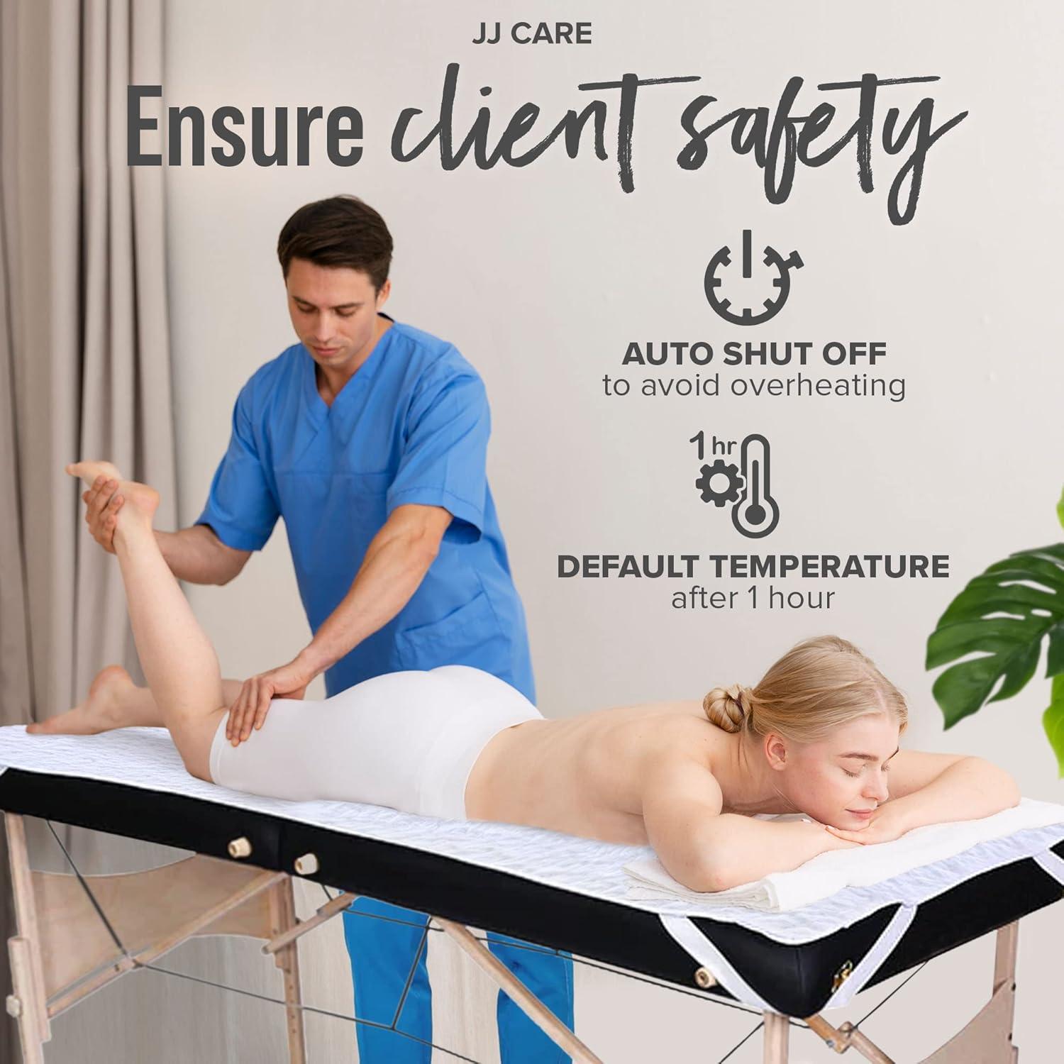 Calentador de Mesa de Masaje JJ CARE 79x180 cm Digital 5 Calor