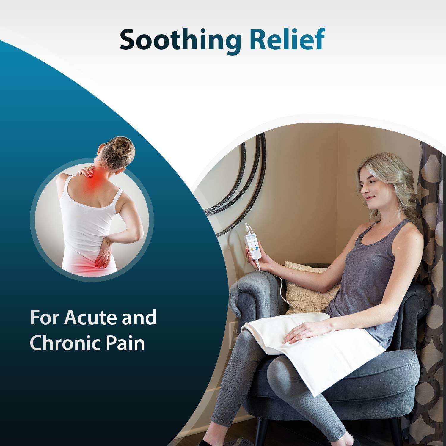 Almohadilla térmica eléctrica Thermotech S76 - Rey 66x36 cm