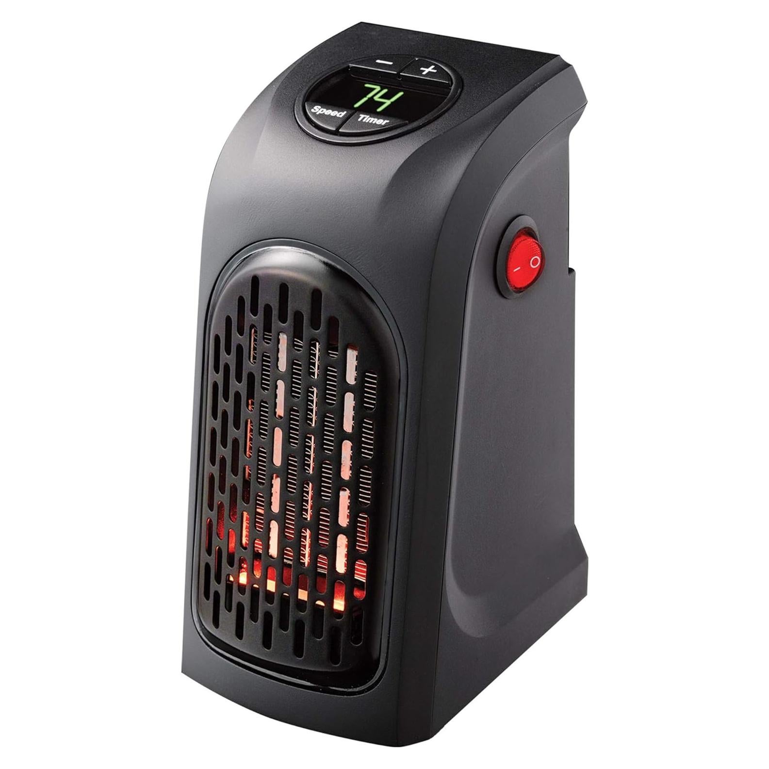 Calentador Personal Ontel Handy 350W | Pantalla Digital | Compacto