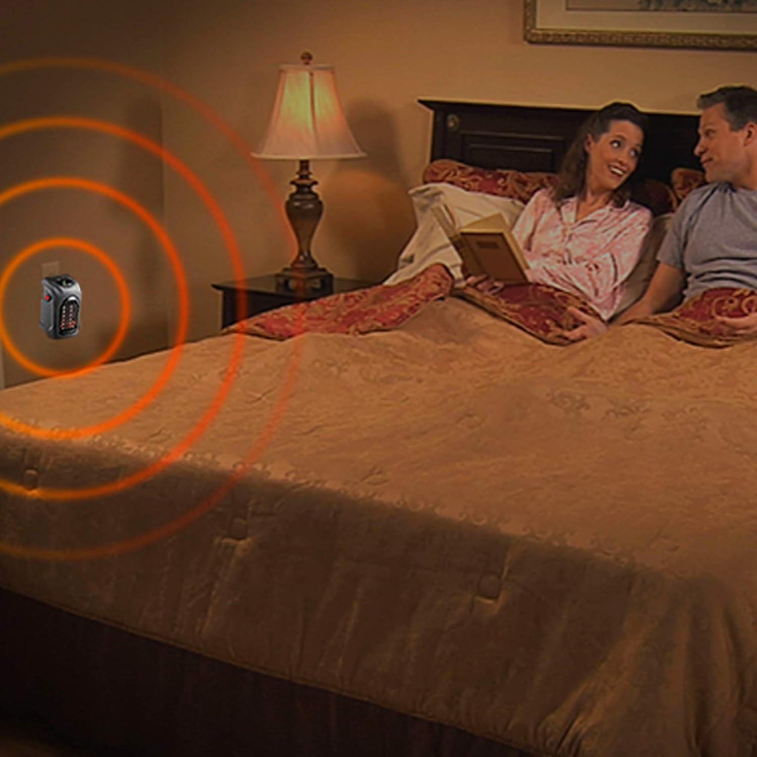 Calentador Personal Ontel Handy 350W | Pantalla Digital | Compacto