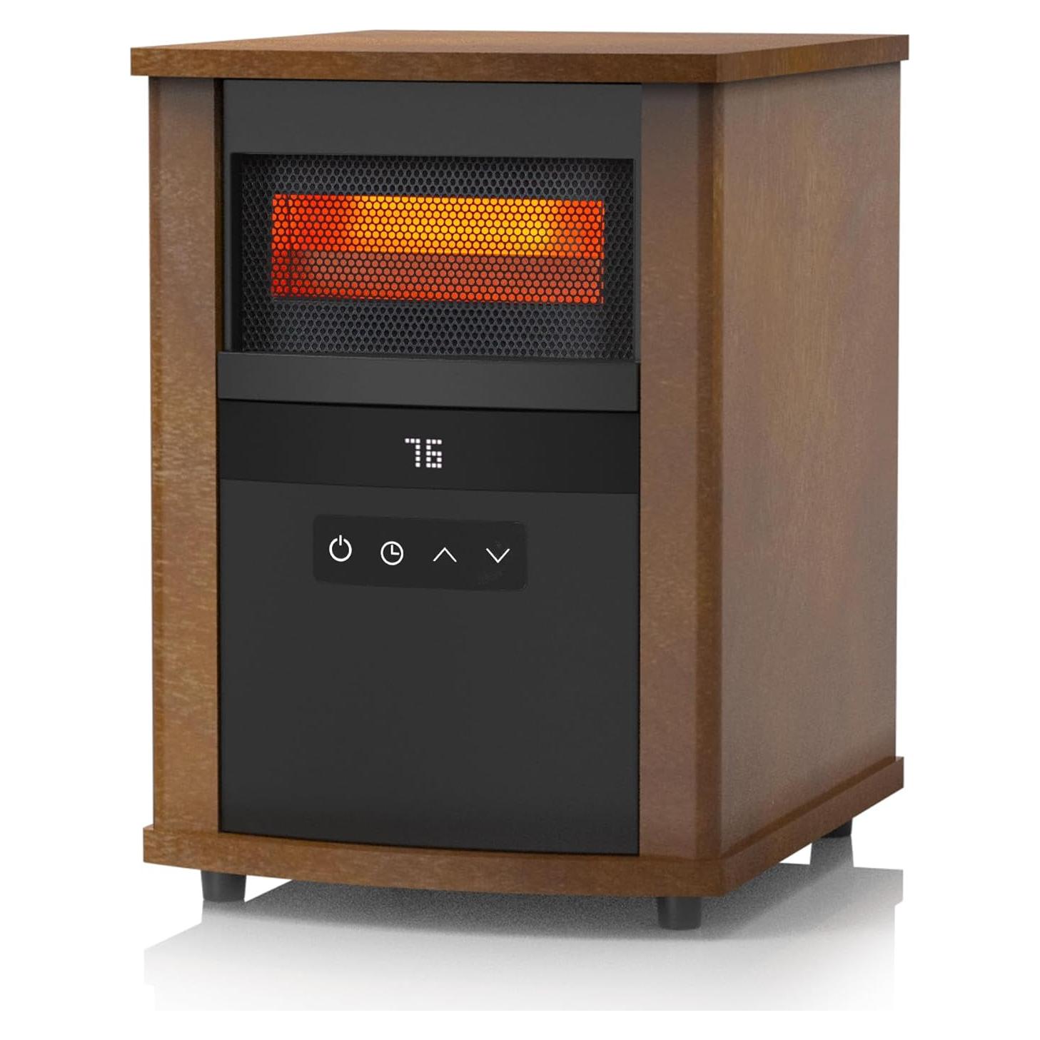 Calentador Infrarrojo WEWARM 1500W con Termostato y Control Remoto