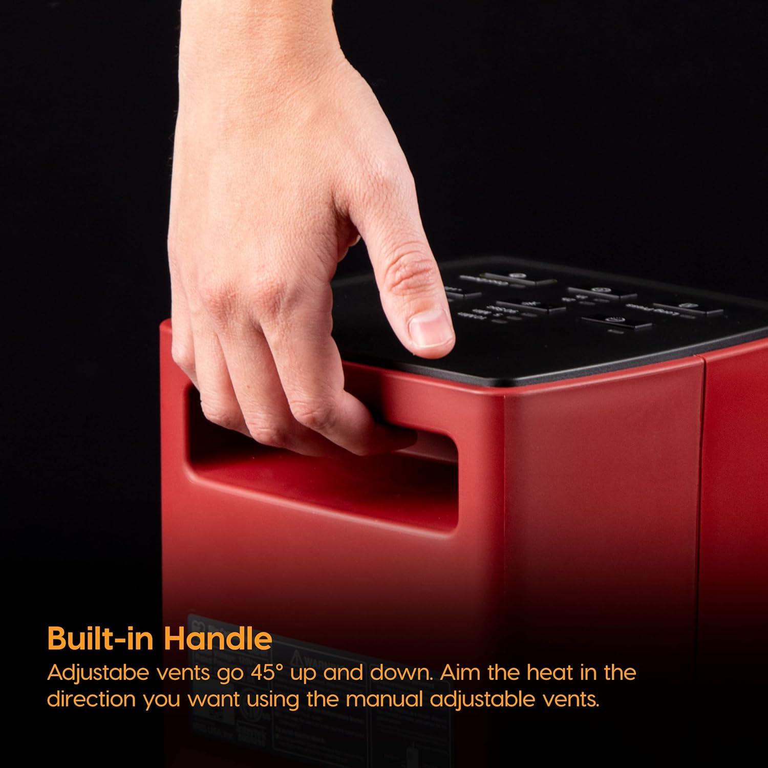 Calefactor Espacial Portátil Iris Ohyama Slim 120V con Sensor