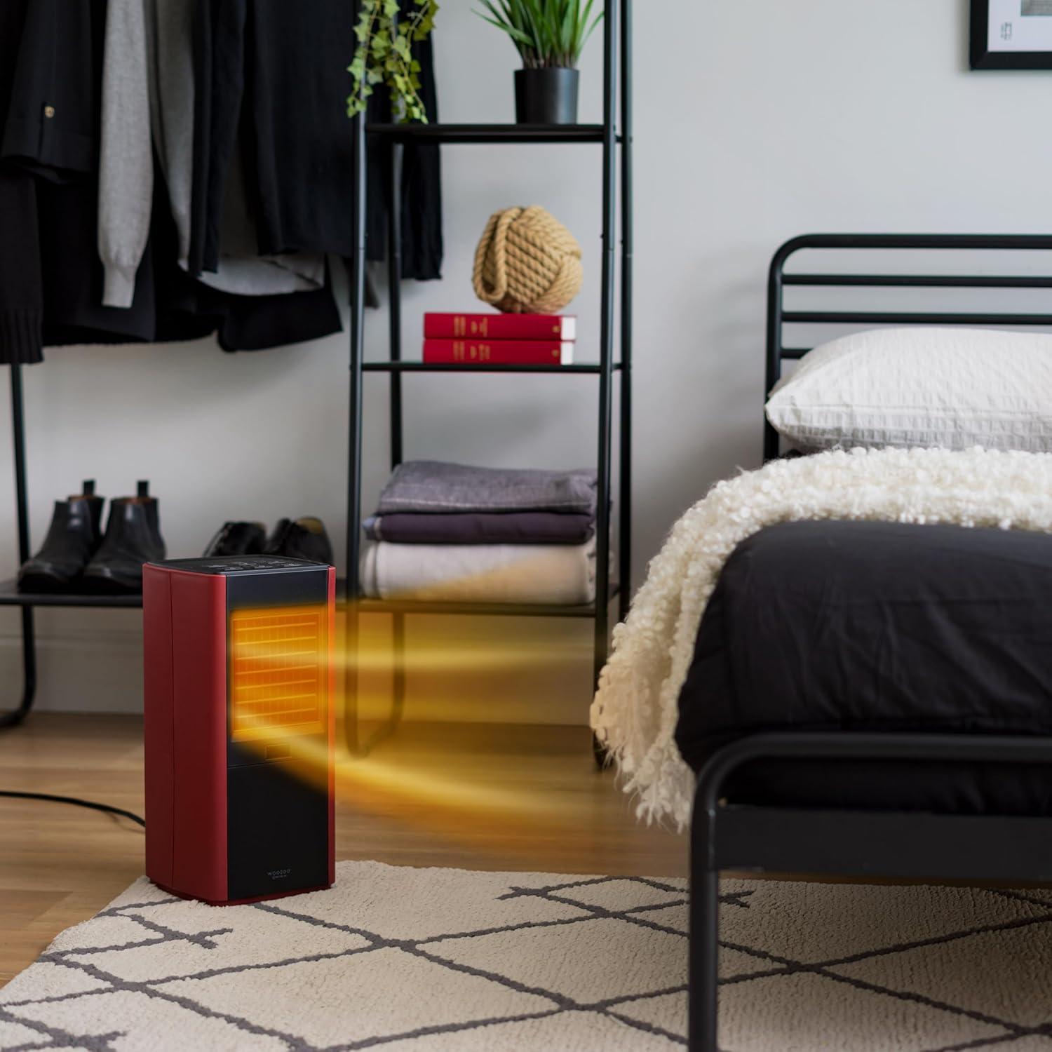 Calefactor Espacial Portátil Iris Ohyama Slim 120V con Sensor