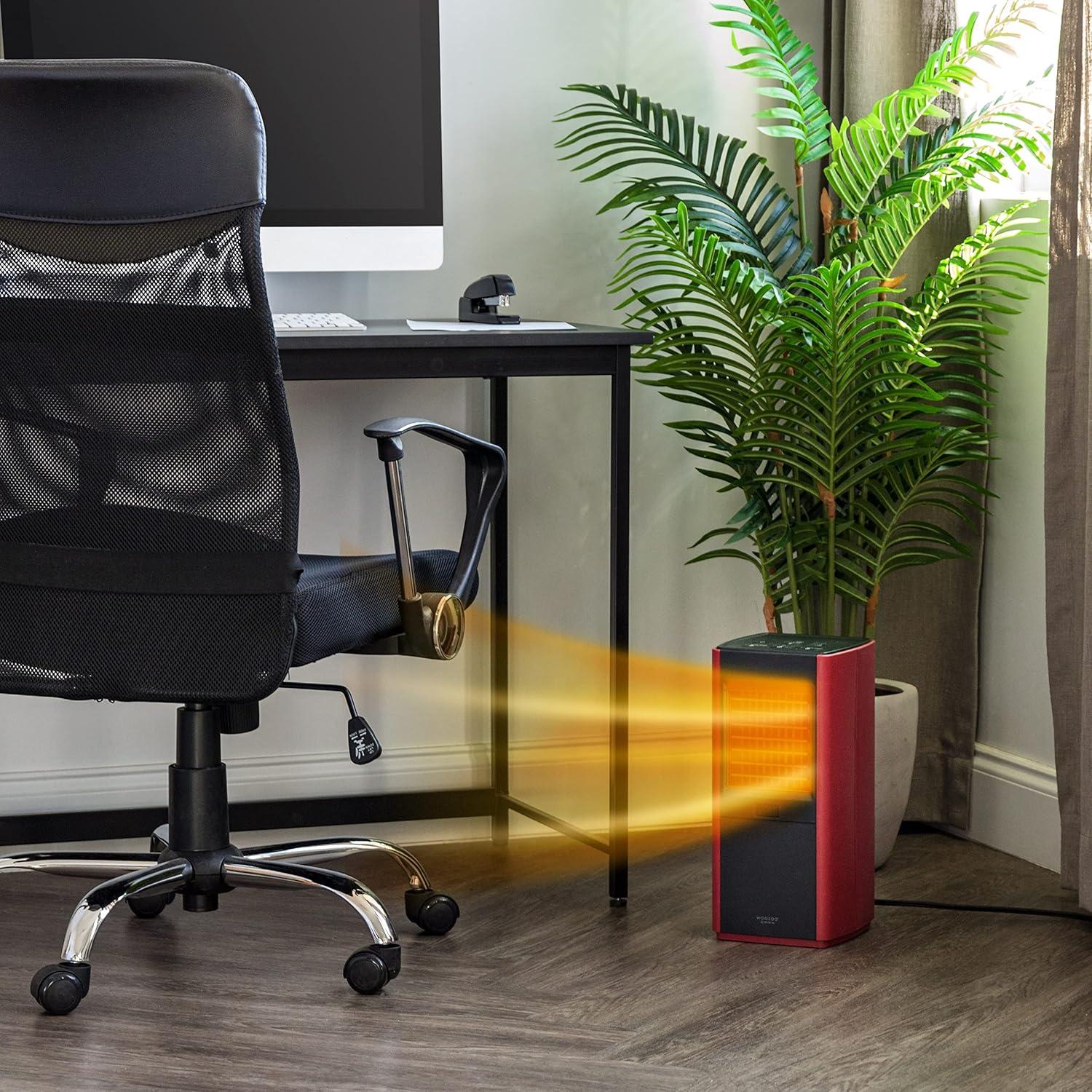 Calefactor Espacial Portátil Iris Ohyama Slim 120V con Sensor