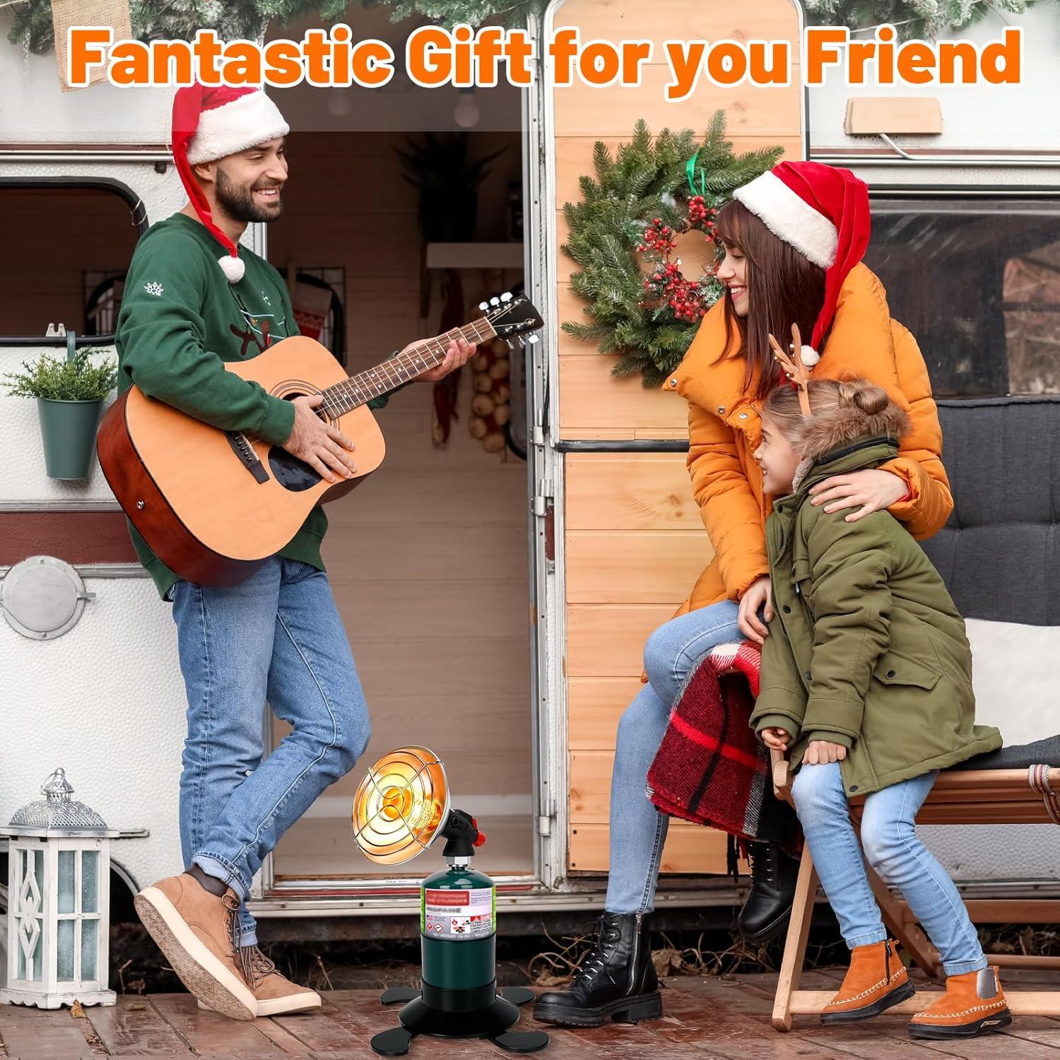 Calentador de Propano Portátil HEATHIVE para Camping 0.45kg