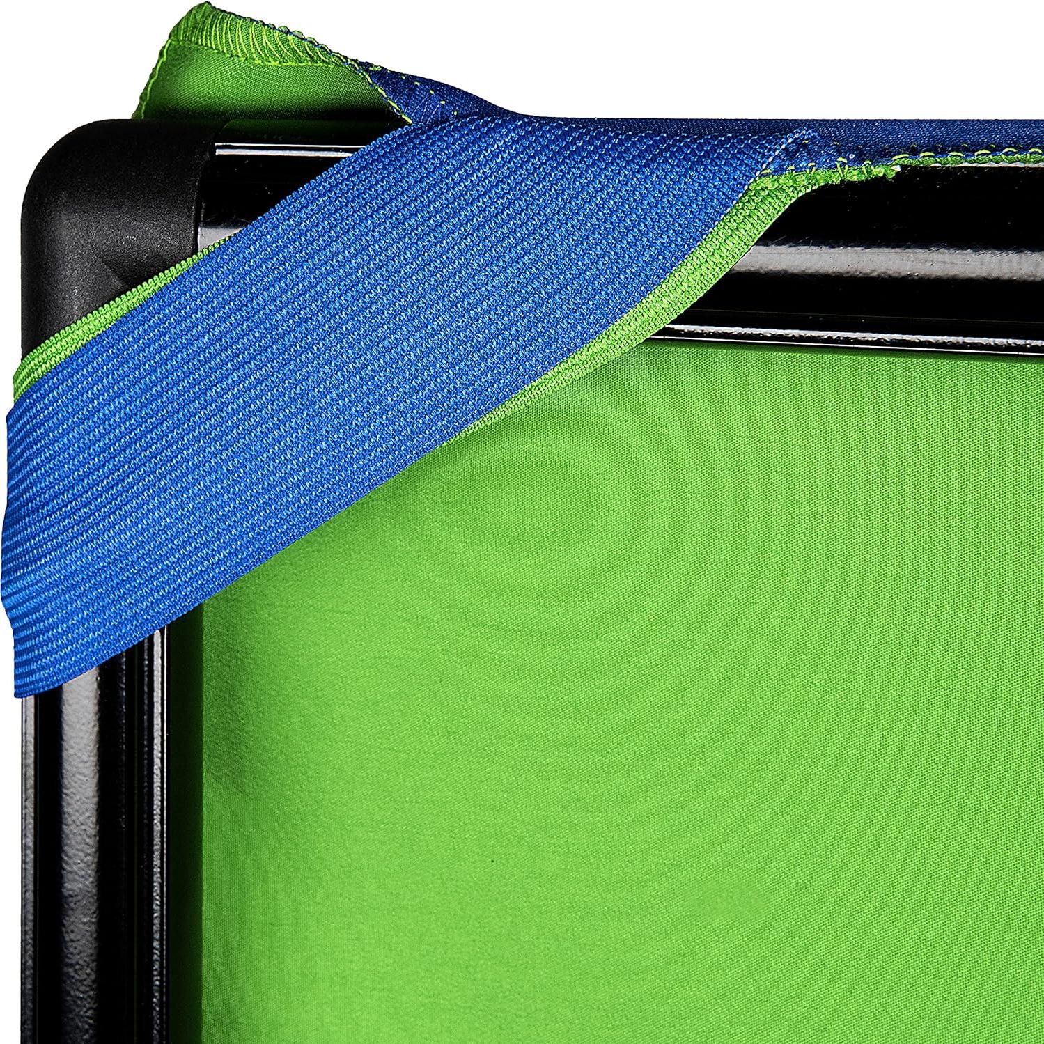 Kit de Fondo Portátil Fotodiox 1.5x1.5m Azul/Verde