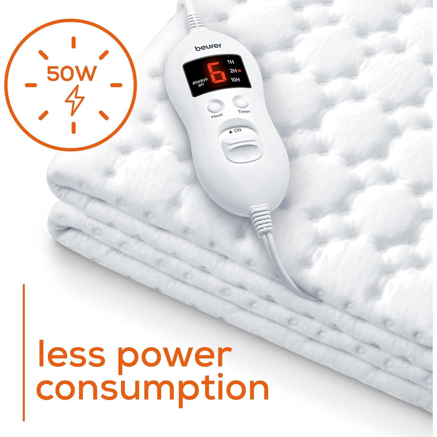 Manta Térmica Beurer UWB55 150x80 cm 8 Niveles Calor