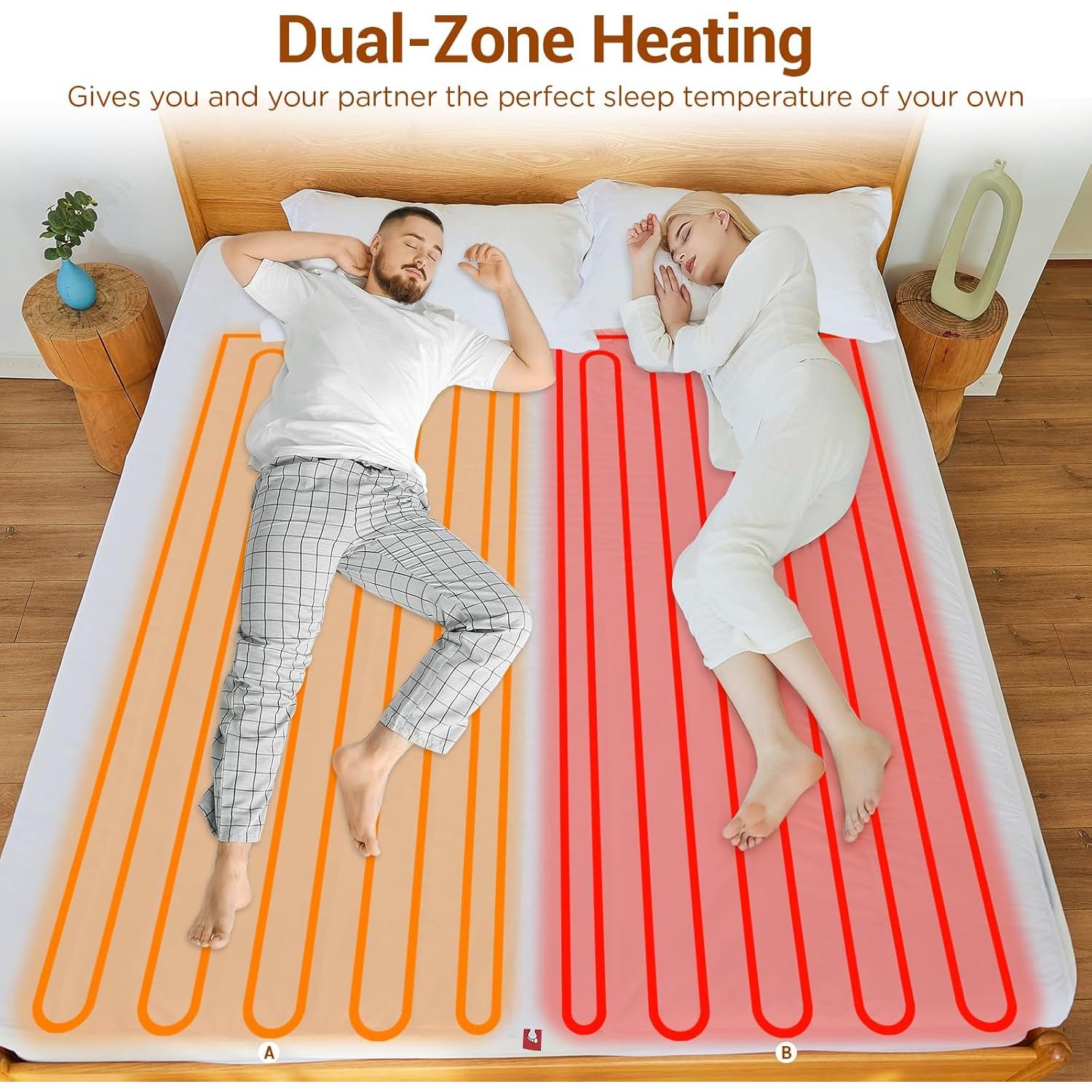 Almohadilla Térmica Comfytemp Reina 203x152cm Doble Zona